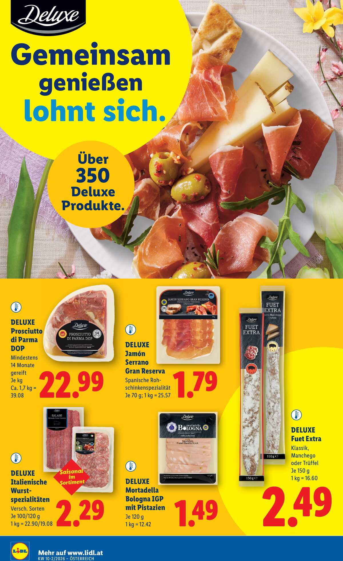 Leták Lidl Rakousko 5.3.-11.3.2026 strana 14