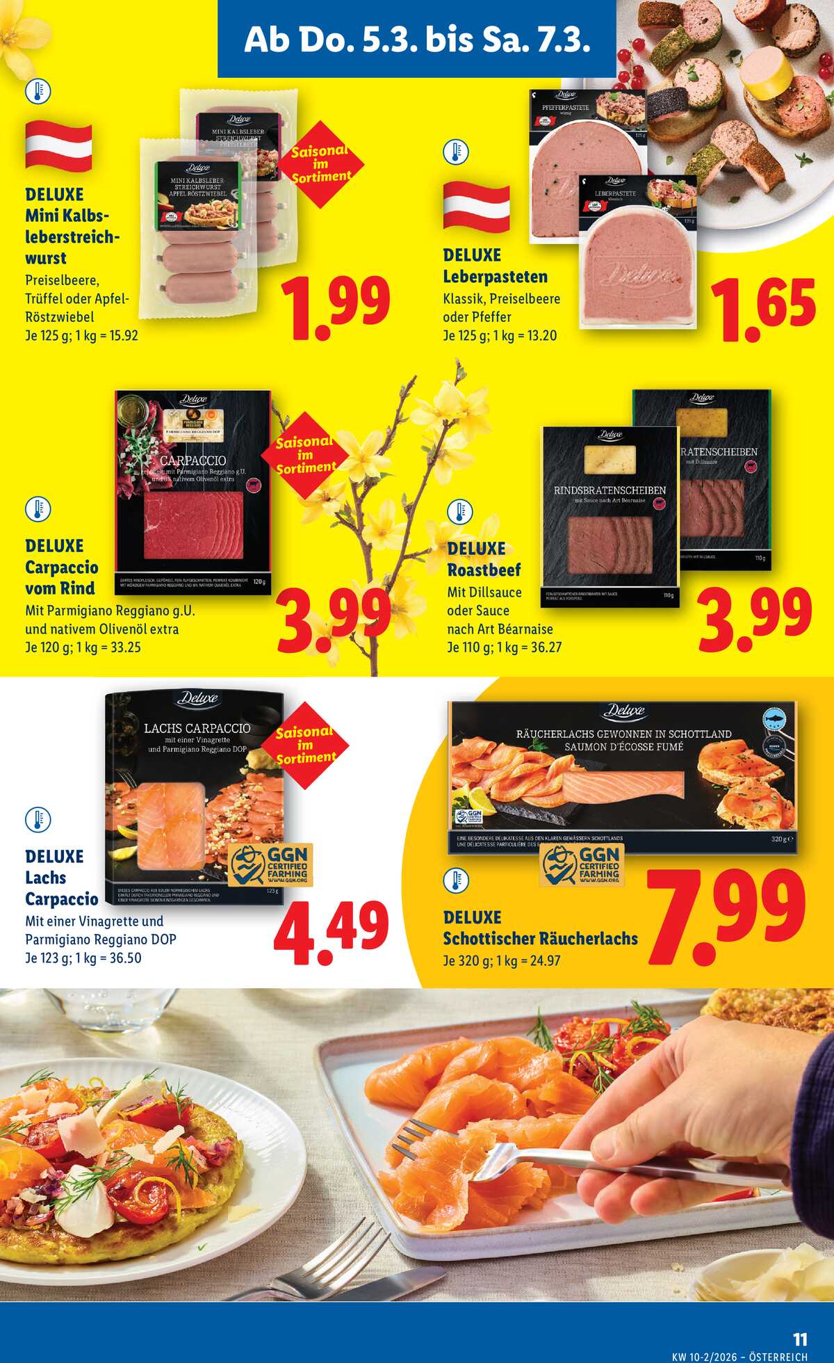 Leták Lidl Rakousko 5.3.-11.3.2026 strana 15