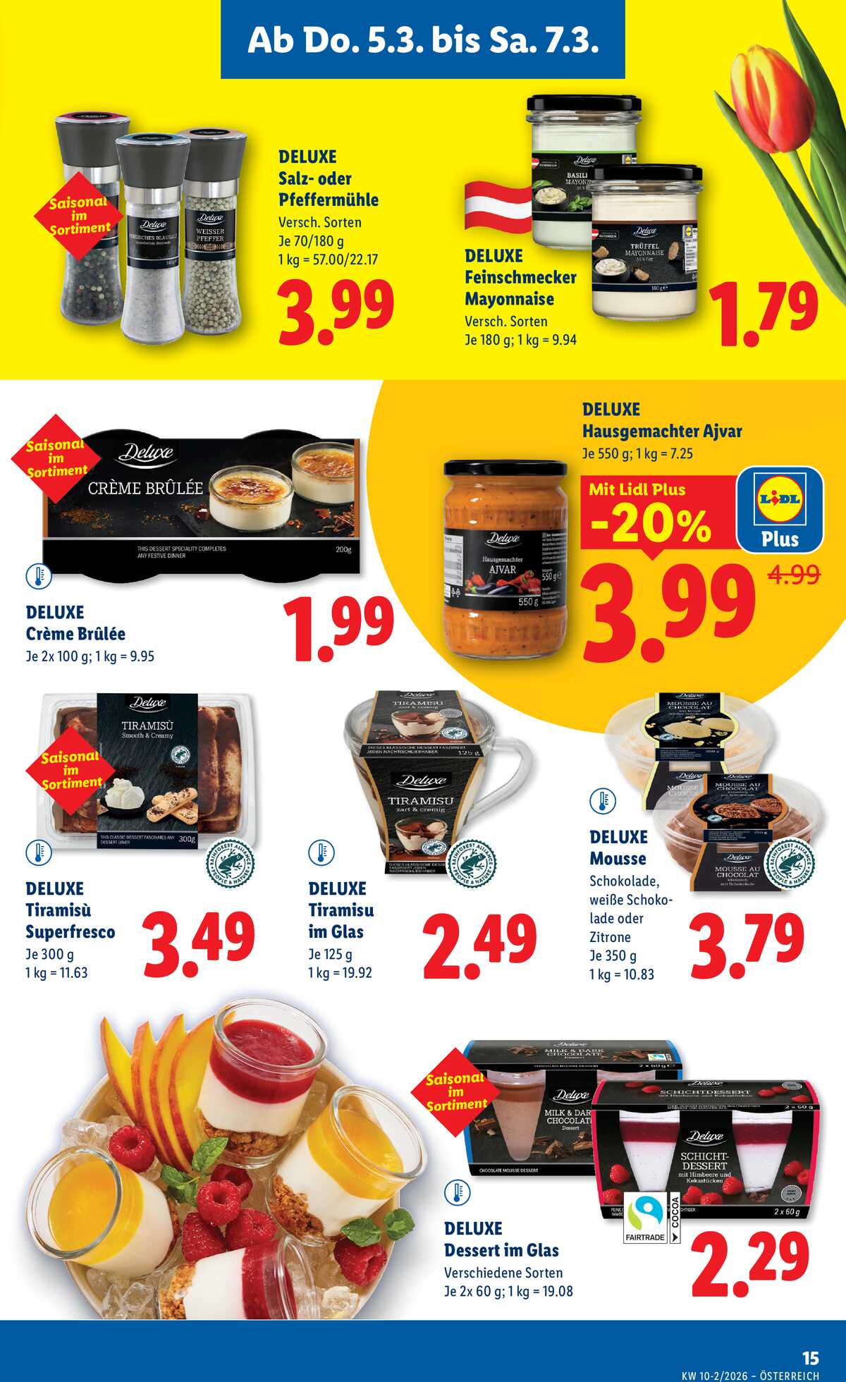 Leták Lidl Rakousko 5.3.-11.3.2026 strana 19