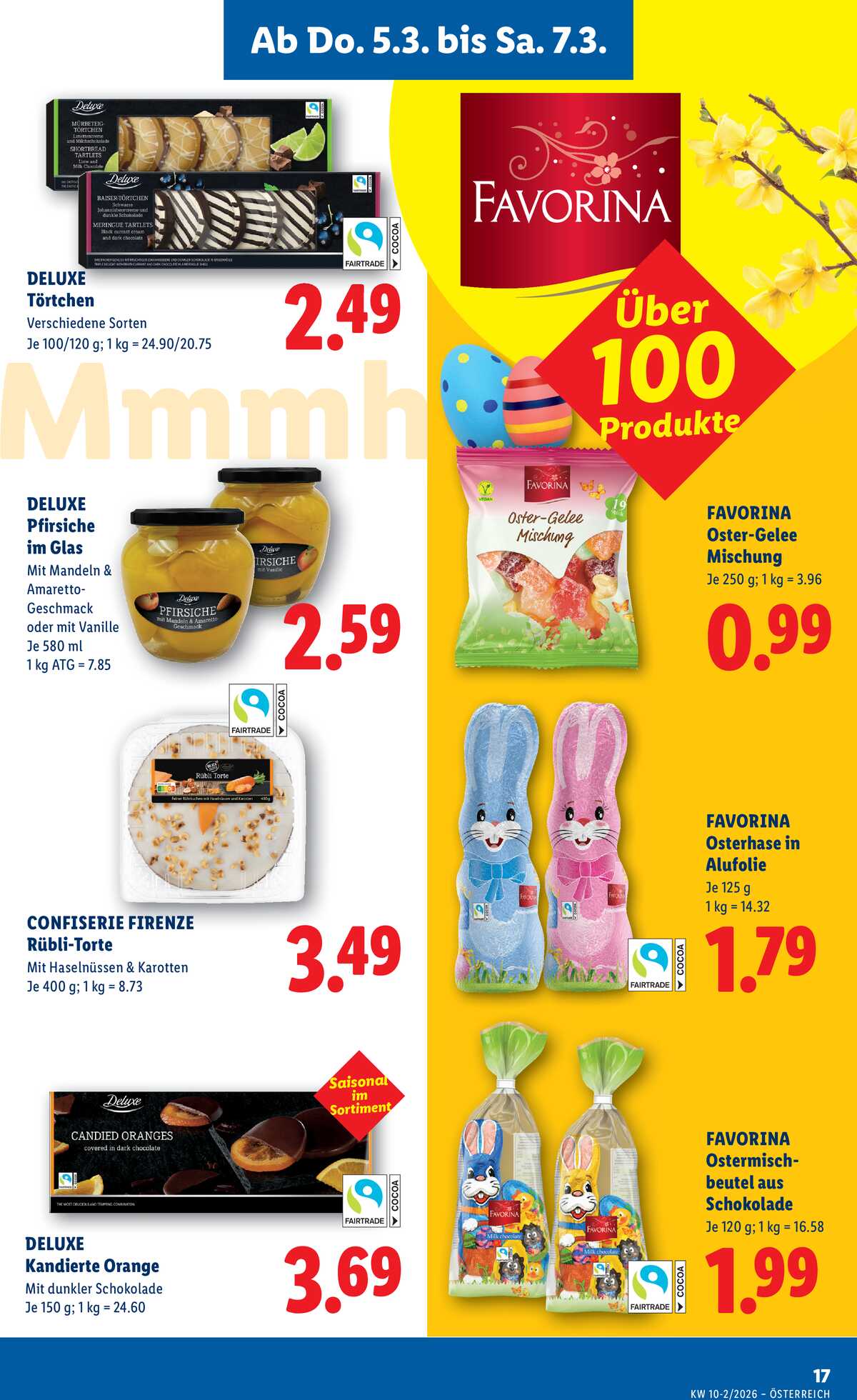 Leták Lidl Rakousko 5.3.-11.3.2026 strana 21