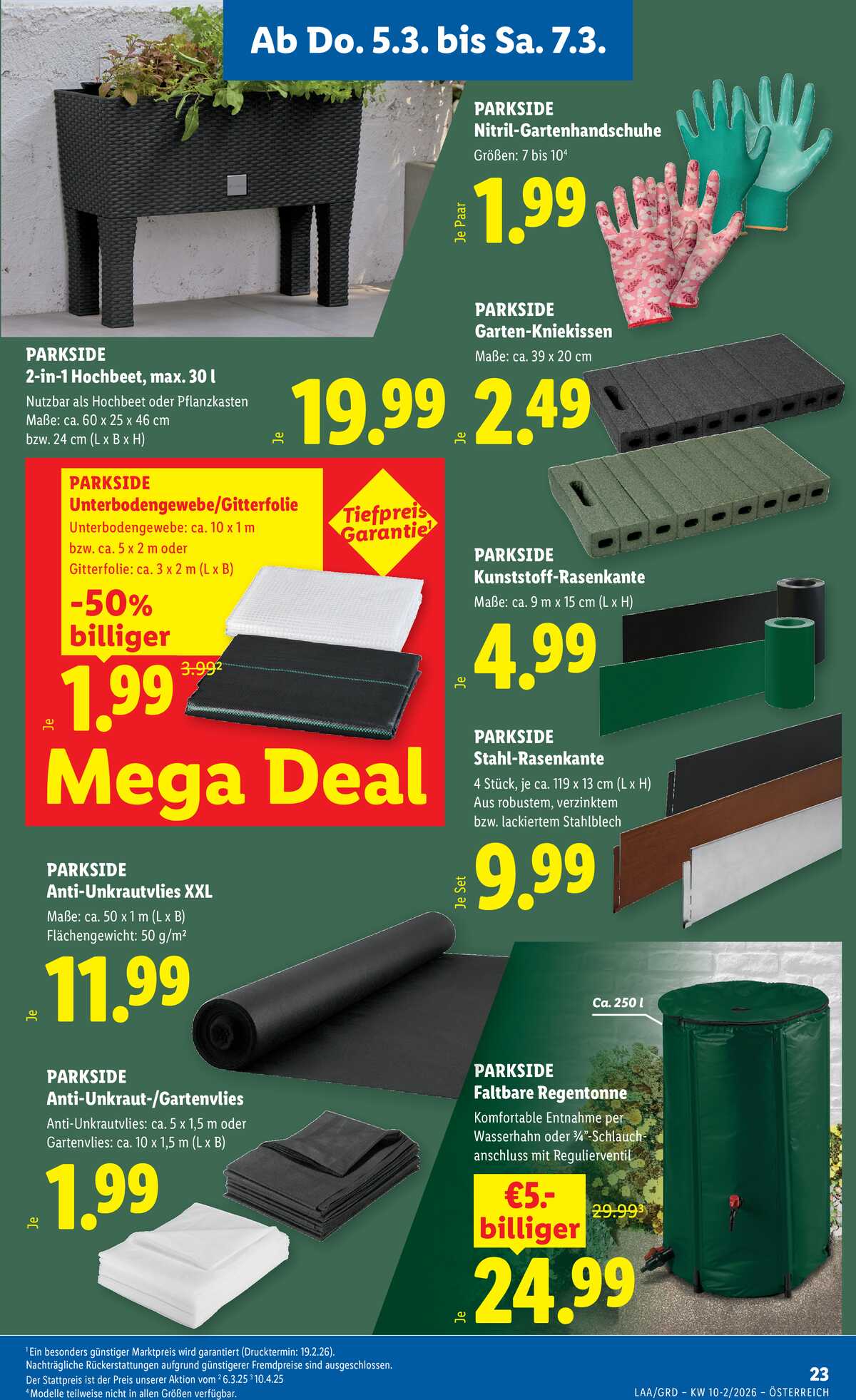 Leták Lidl Rakousko 5.3.-11.3.2026 strana 27