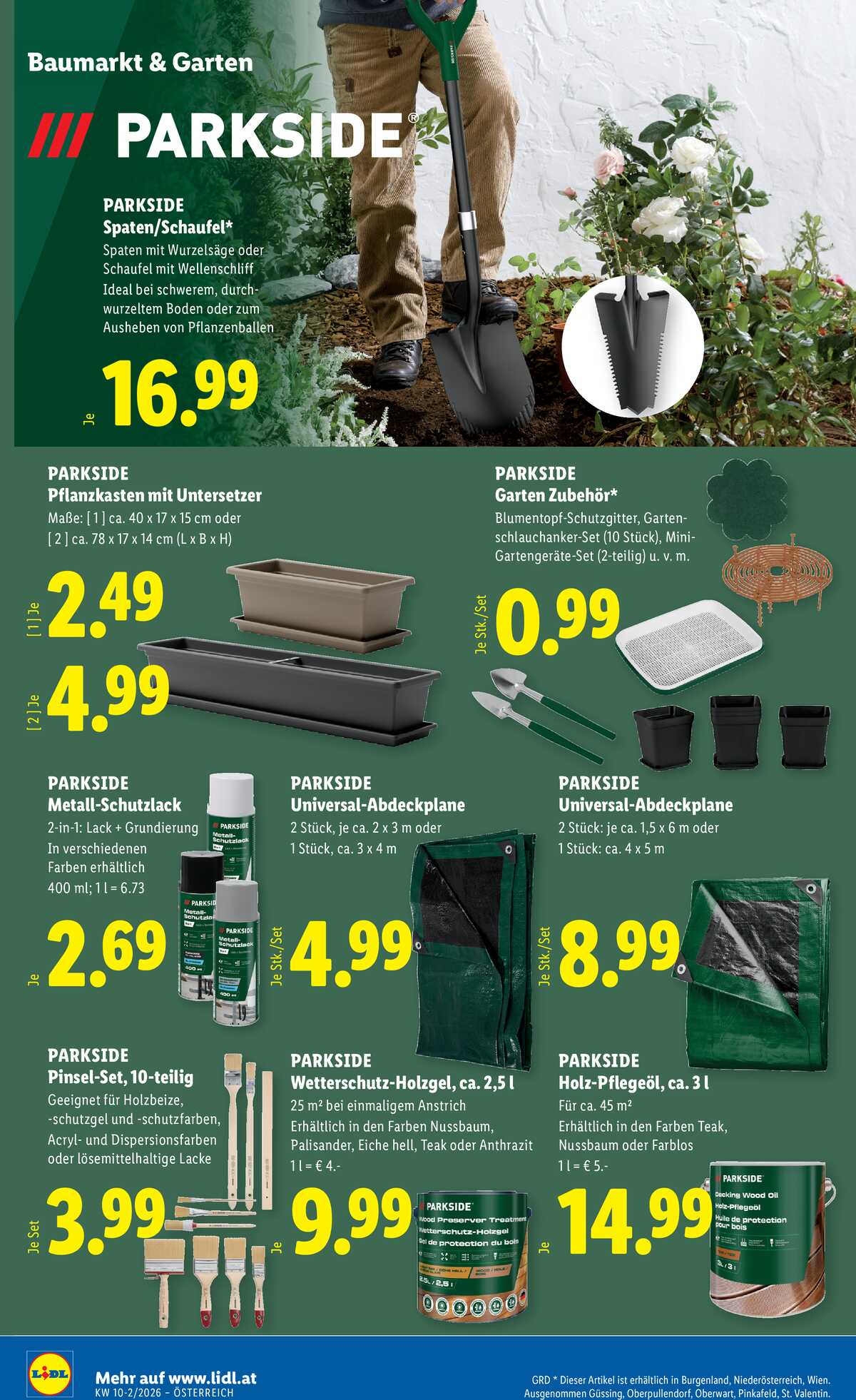 Leták Lidl Rakousko 5.3.-11.3.2026 strana 28