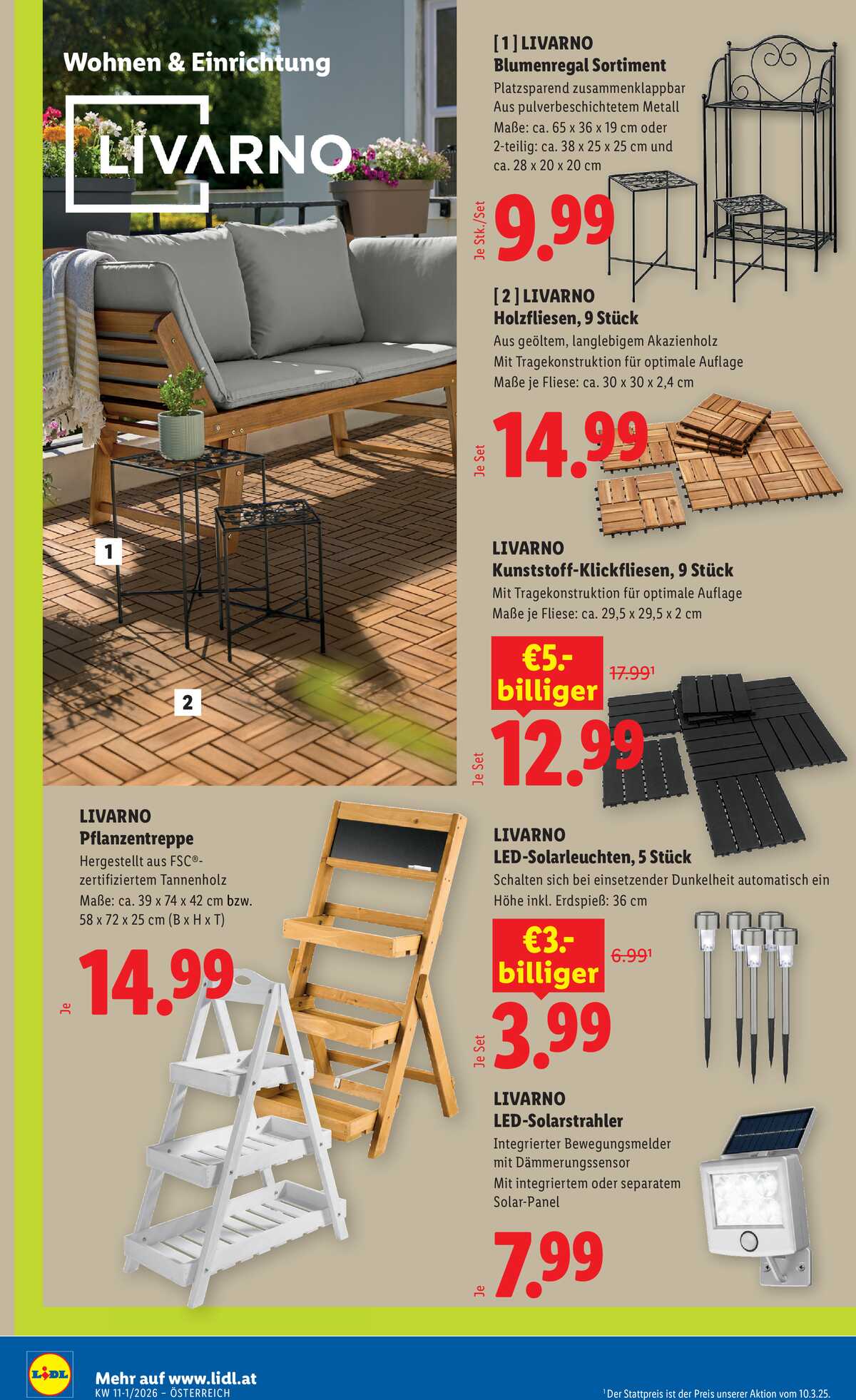 Leták Lidl Rakousko 5.3.-11.3.2026 strana 37