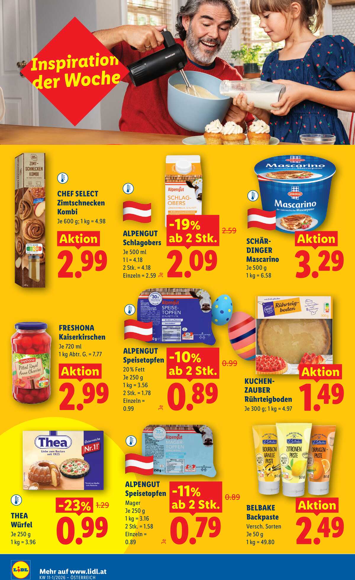 Leták Lidl Rakousko 5.3.-11.3.2026 strana 43