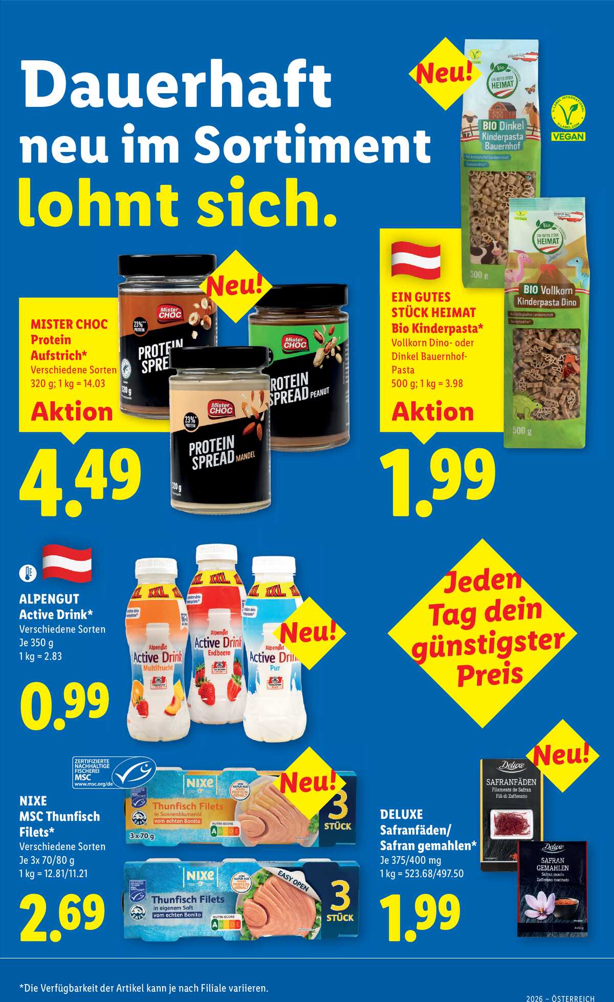 Leták Lidl Rakousko 5.3.-11.3.2026 strana 51