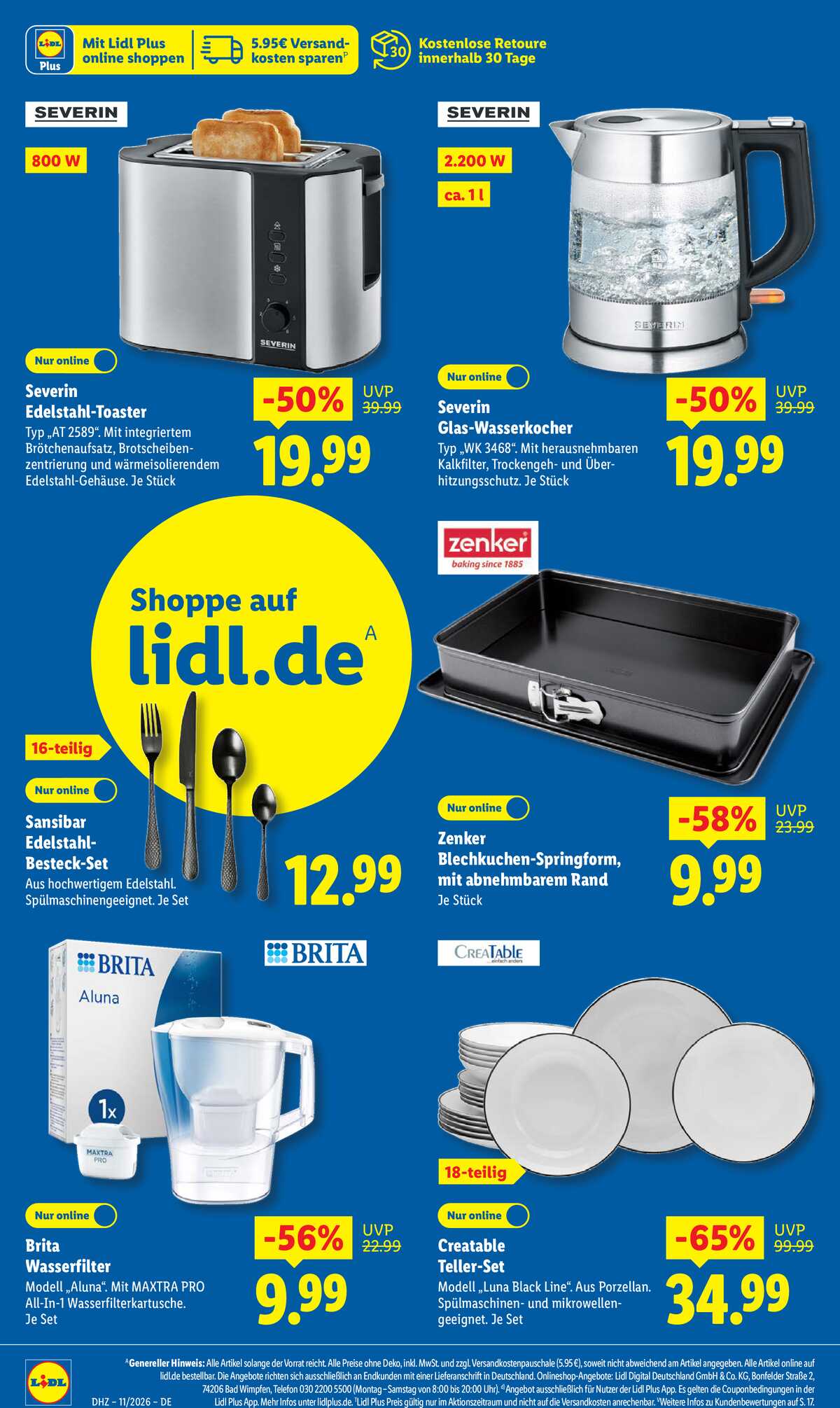 Leták Lidl Německo 9.3.-14.3.2026 strana 8