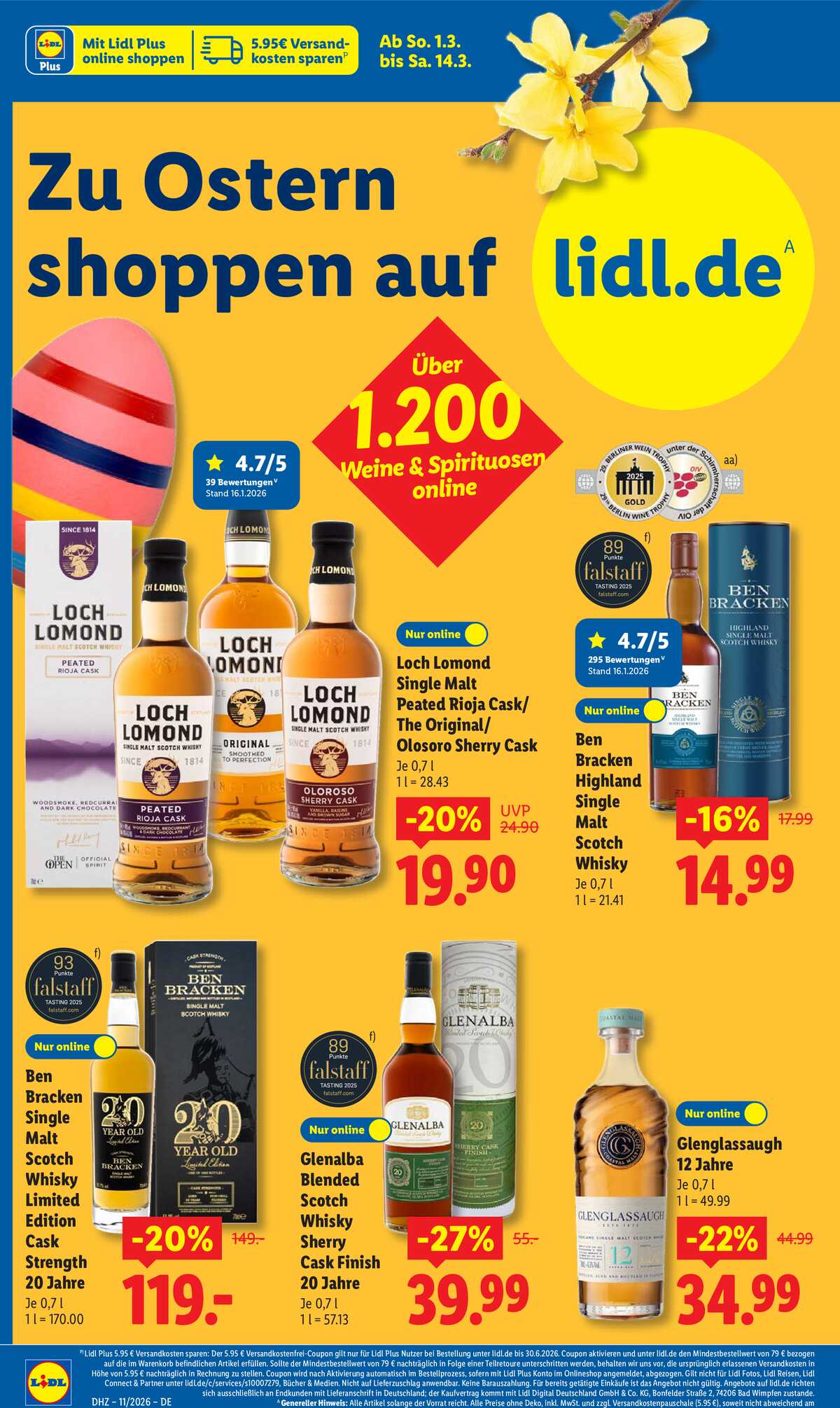 Leták Lidl Německo 9.3.-14.3.2026 strana 20