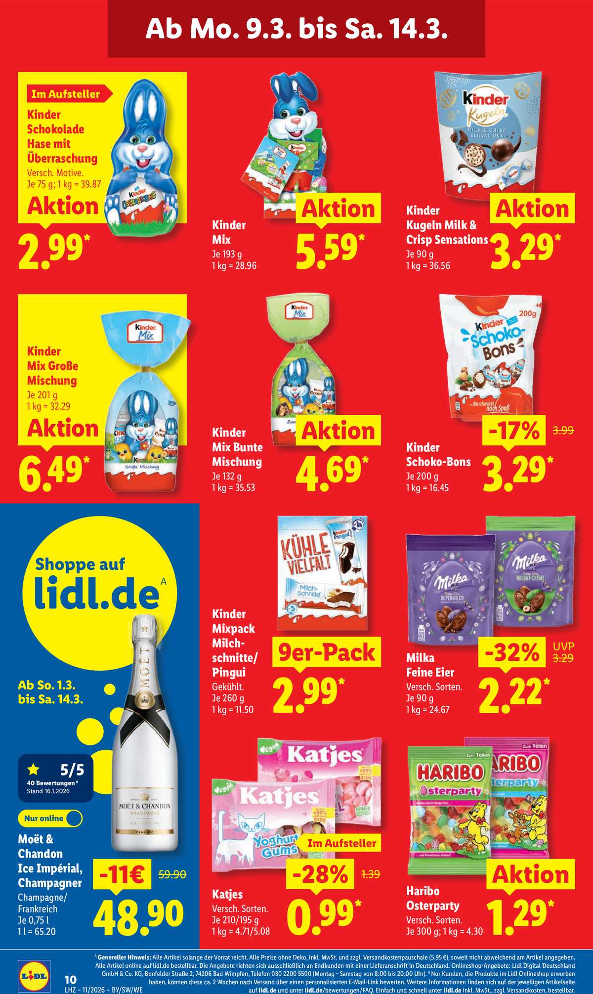 Leták Lidl Německo 9.3.-14.3.2026 strana 24