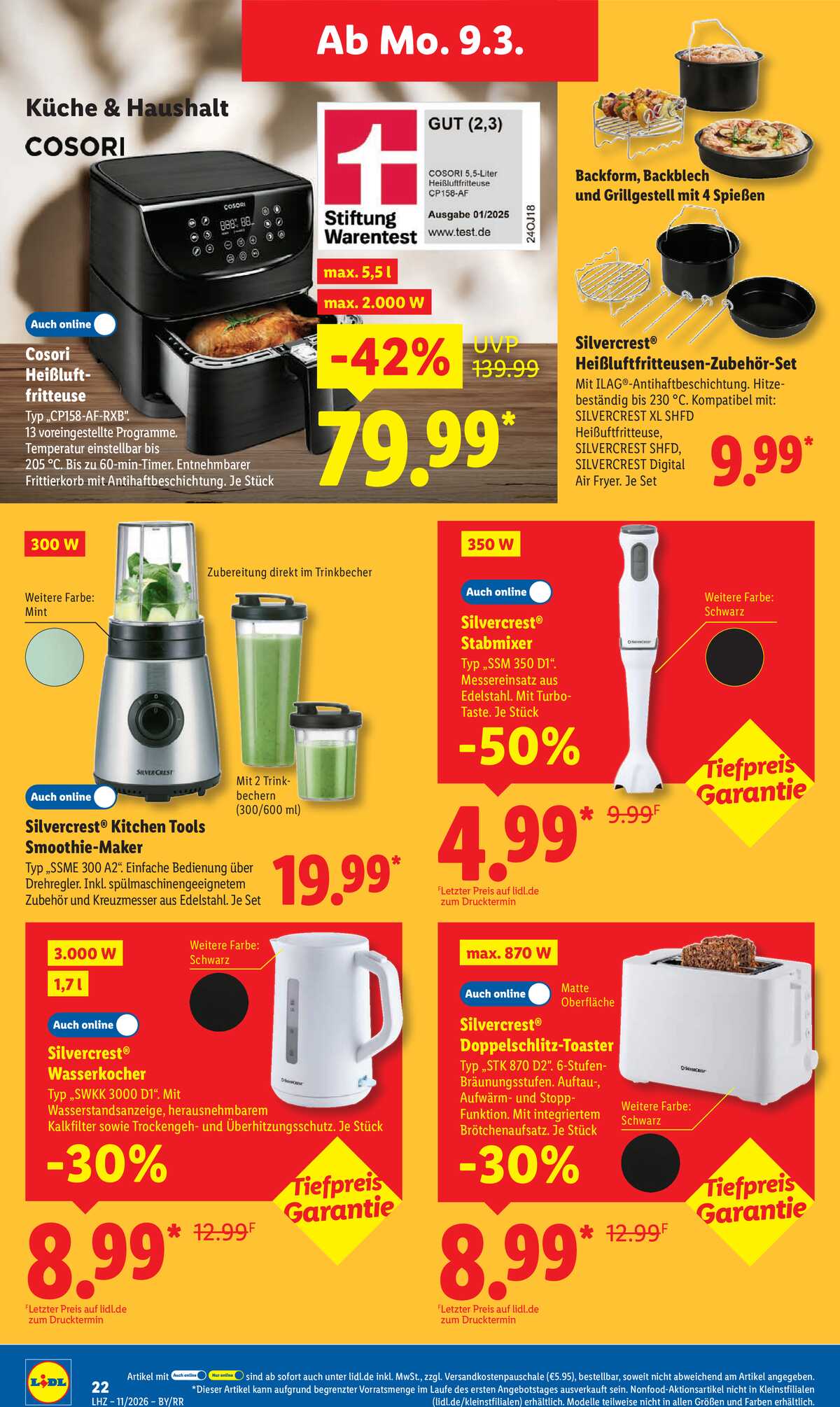 Leták Lidl Německo 9.3.-14.3.2026 strana 40