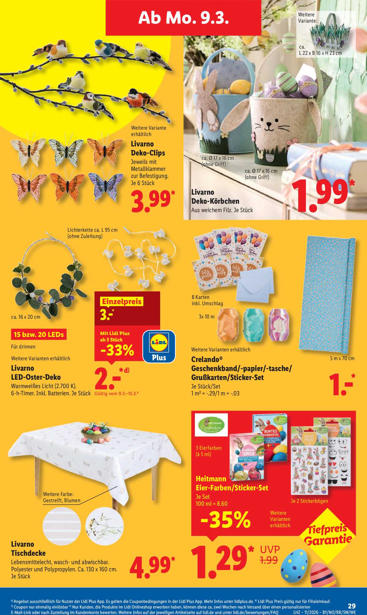 Leták Lidl Německo 9.3.-14.3.2026 strana 49