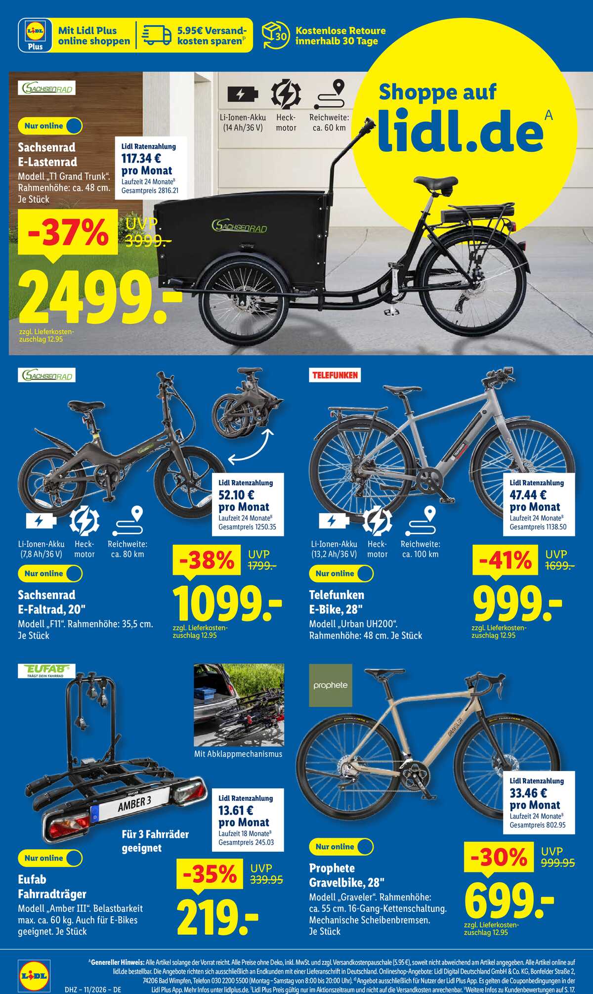 Leták Lidl Německo 9.3.-14.3.2026 strana 56