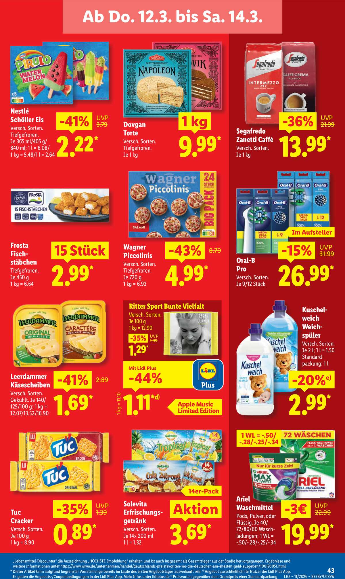 Leták Lidl Německo 9.3.-14.3.2026 strana 65