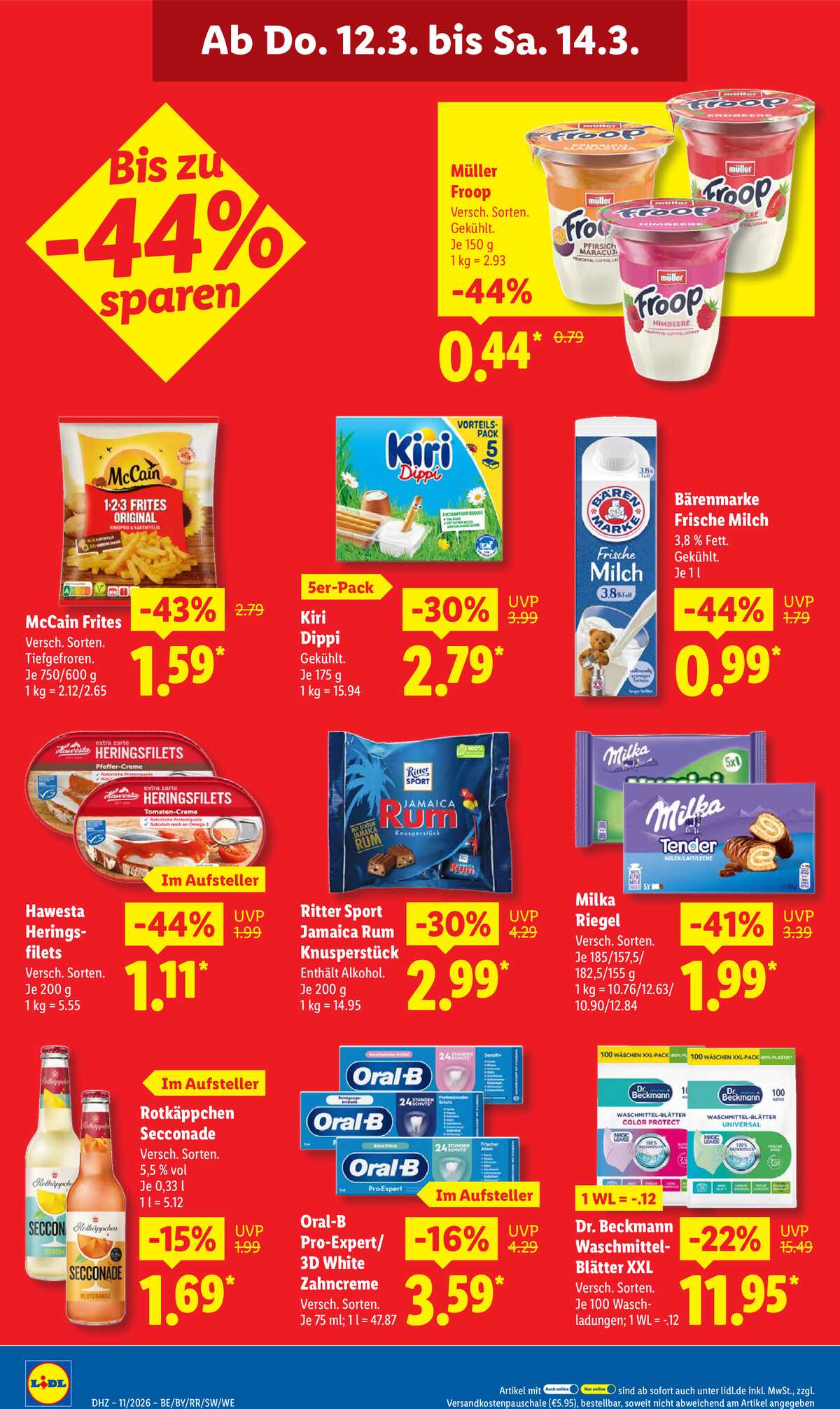 Leták Lidl Německo 9.3.-14.3.2026 strana 66