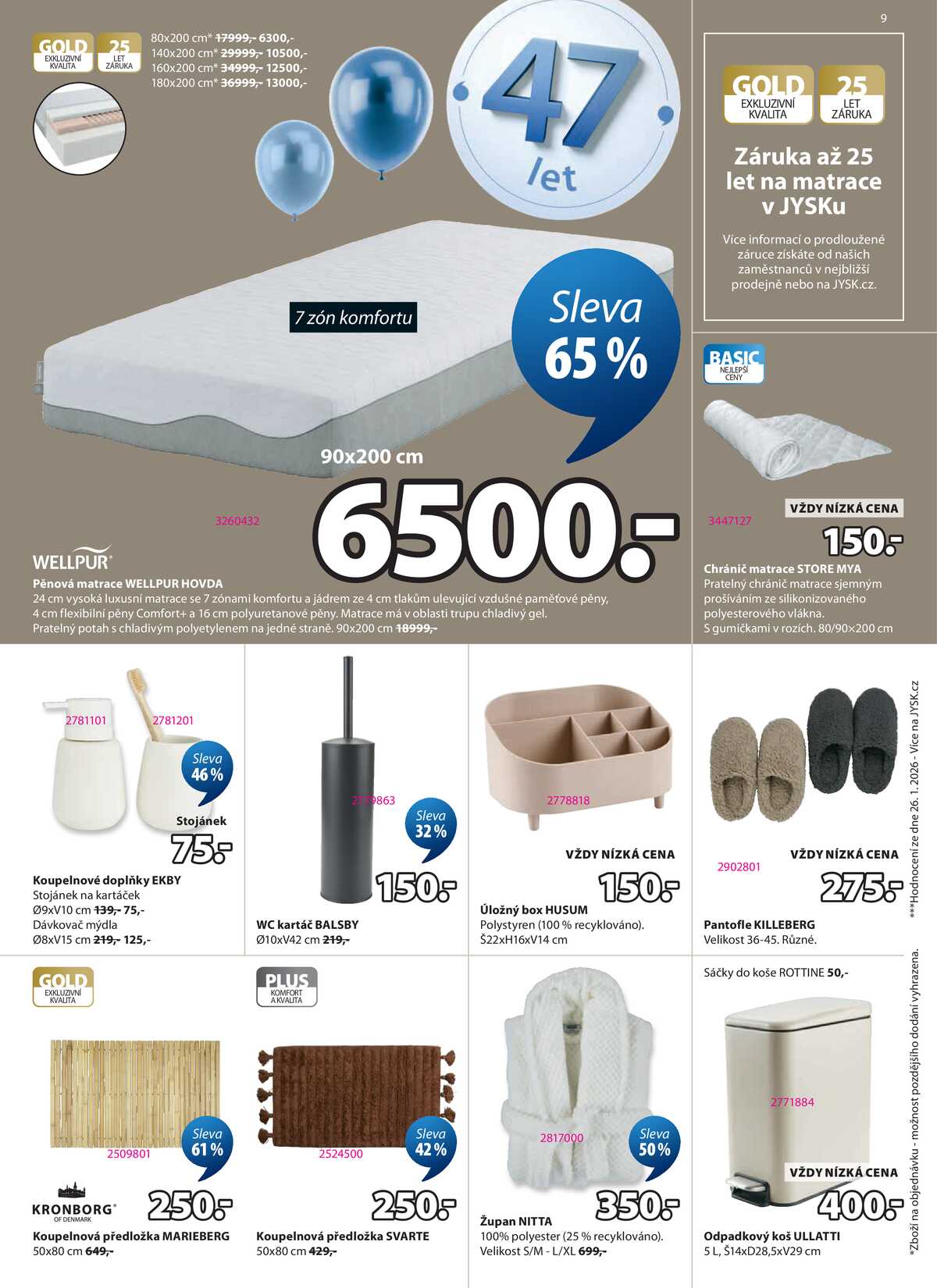 Jysk od 25.3. do 14.4.2026 strana 9
