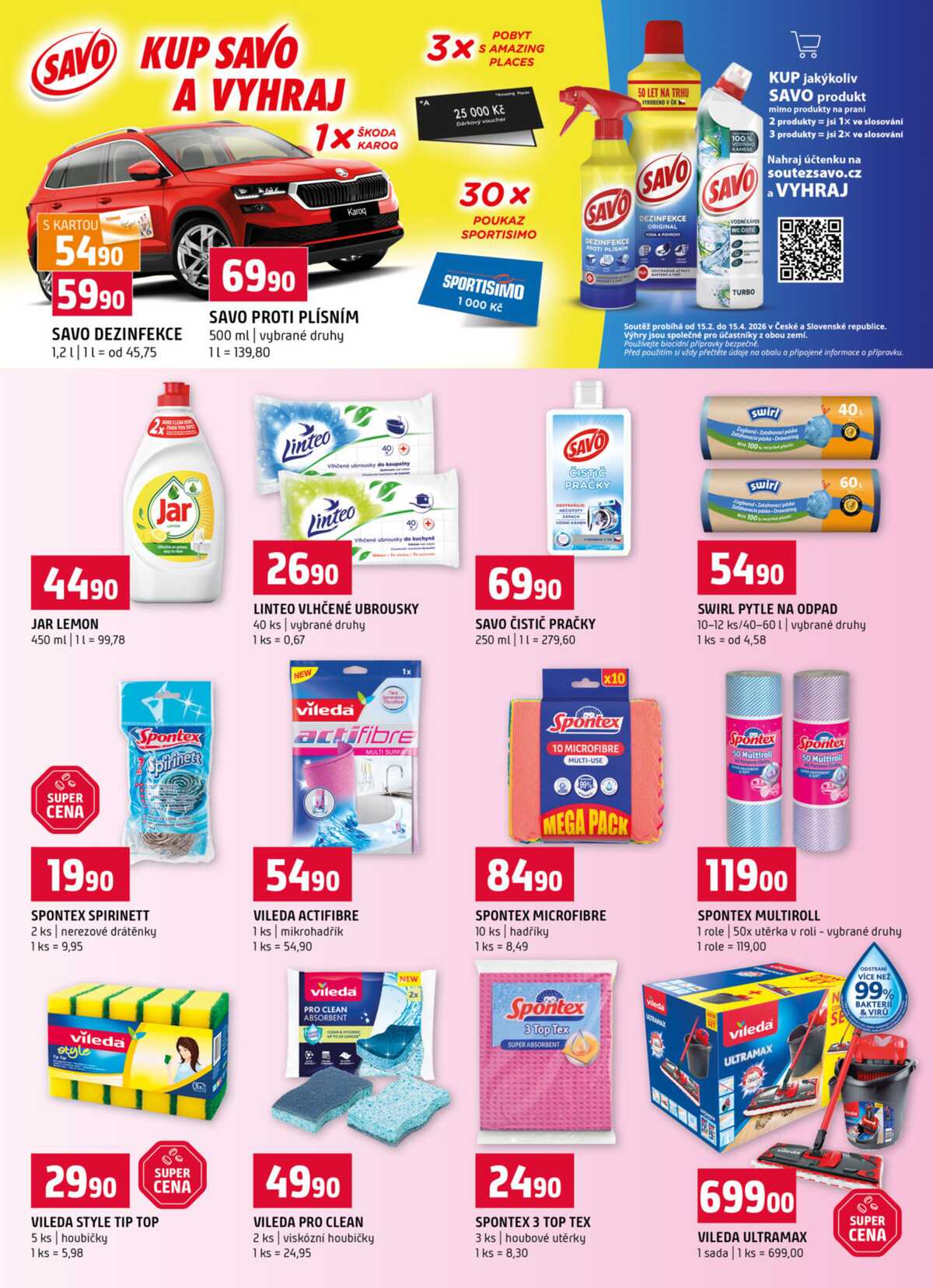 Terno Zlín, Prachatice, Strakonice, Blatná, Tábor 4.3. - 10.3. strana 14