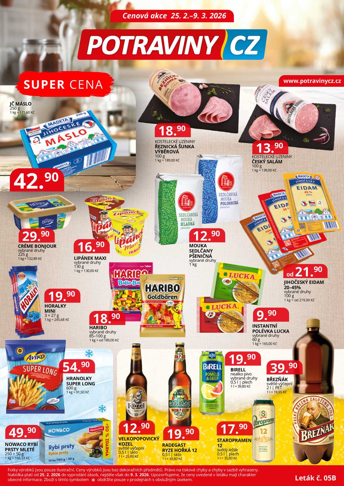 Potraviny CZ do 9.3. strana 1