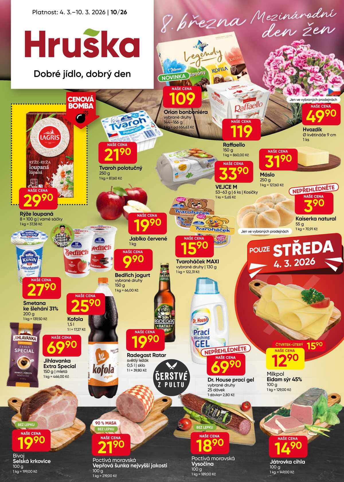 Hruška od 4.3. do 10.3.2026 strana 1