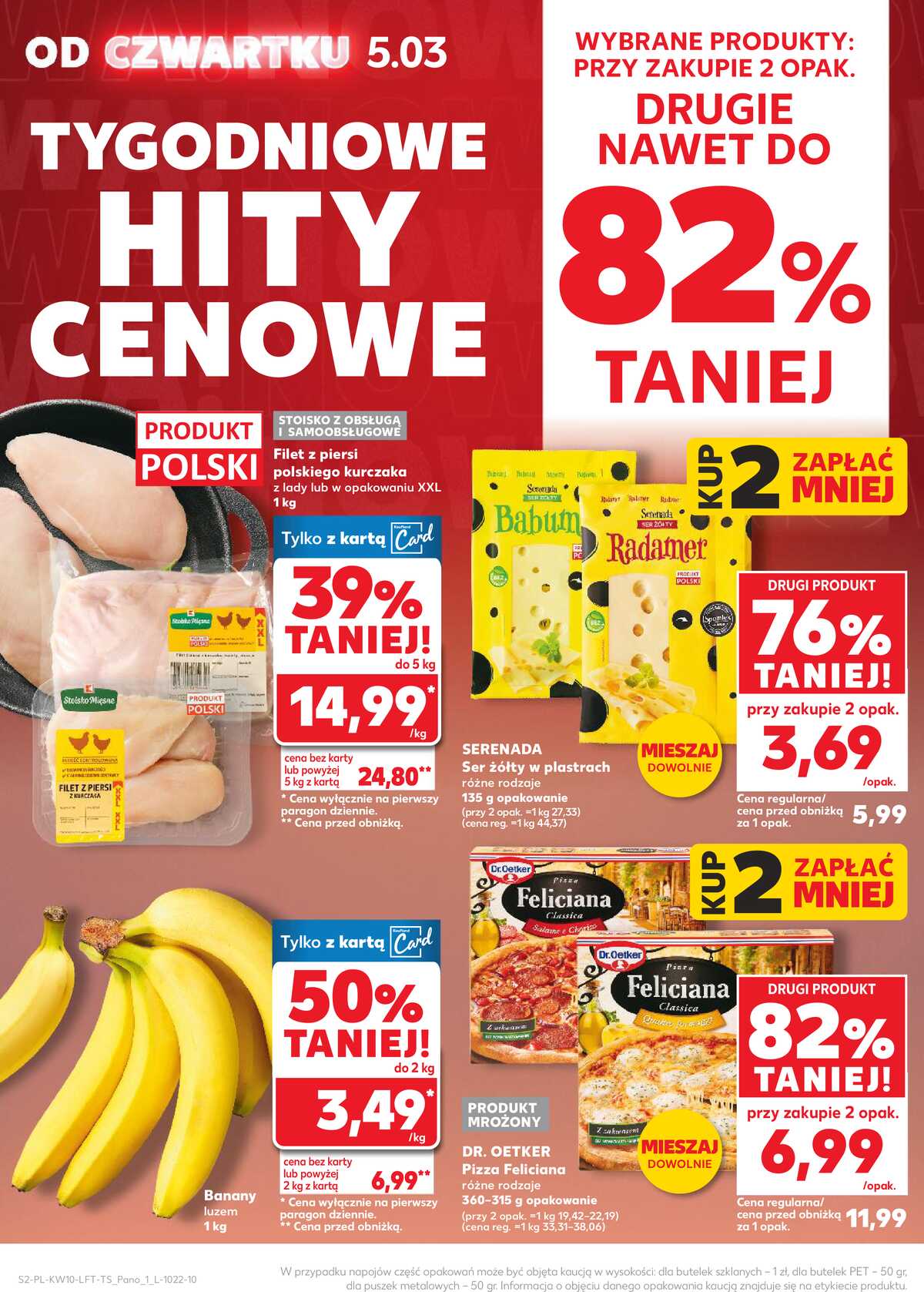 Leták Kaufland Polsko 5.3.-11.3.2026 - Noviny týdne strana 2