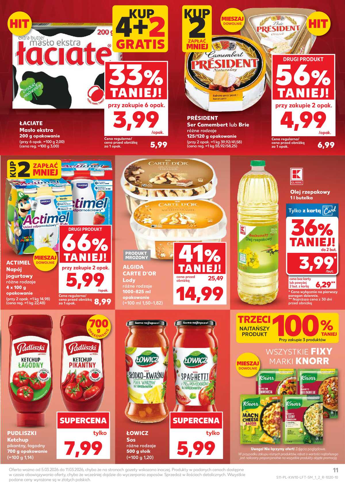 Leták Kaufland Polsko 5.3.-11.3.2026 - Noviny týdne strana 11
