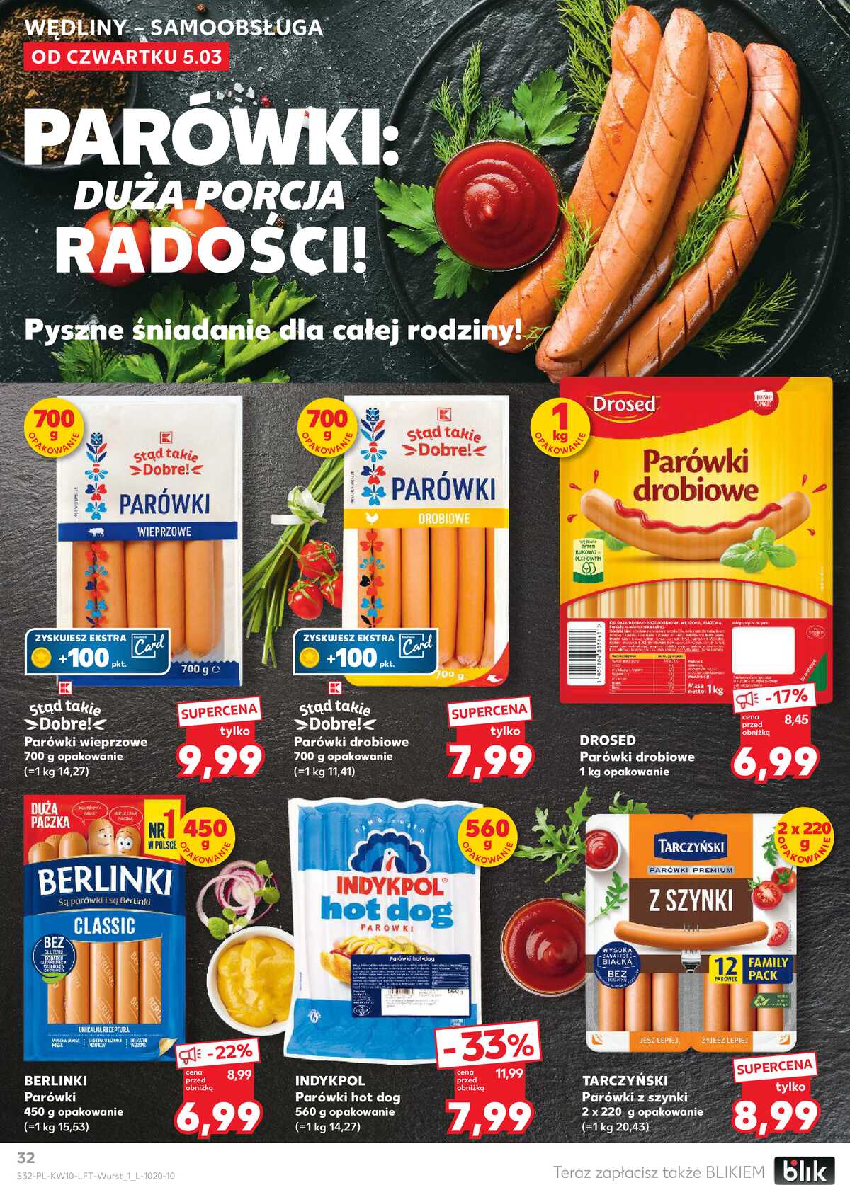Leták Kaufland Polsko 5.3.-11.3.2026 - Noviny týdne strana 32