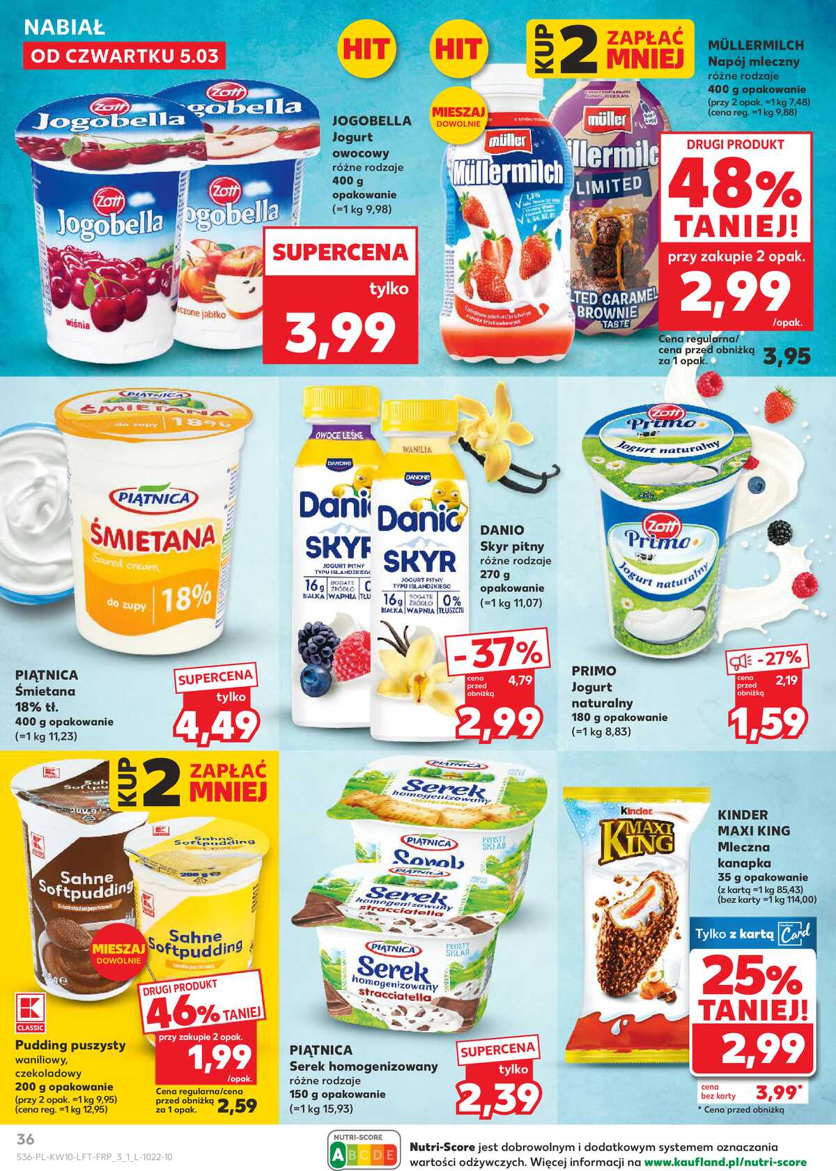 Leták Kaufland Polsko 5.3.-11.3.2026 - Noviny týdne strana 36
