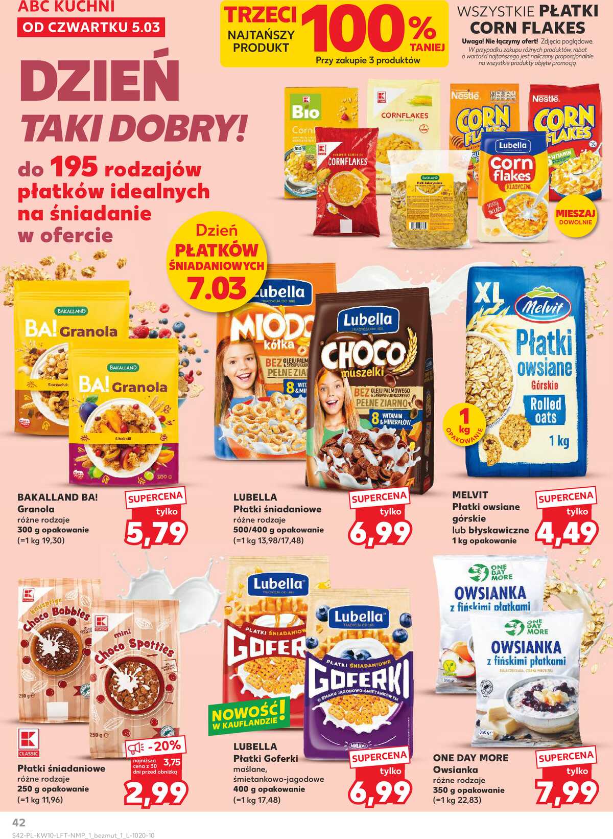 Leták Kaufland Polsko 5.3.-11.3.2026 - Noviny týdne strana 42