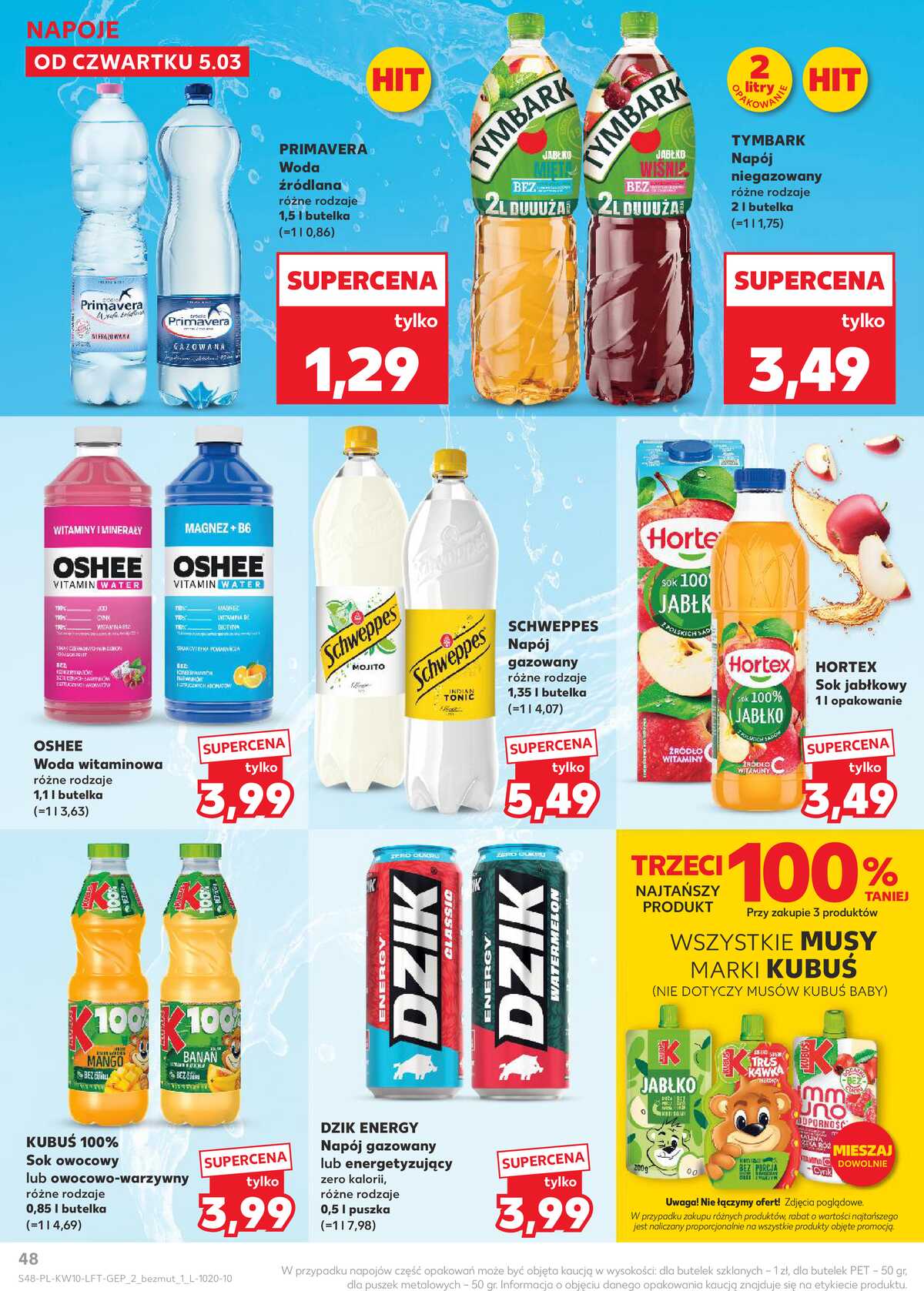 Leták Kaufland Polsko 5.3.-11.3.2026 - Noviny týdne strana 48