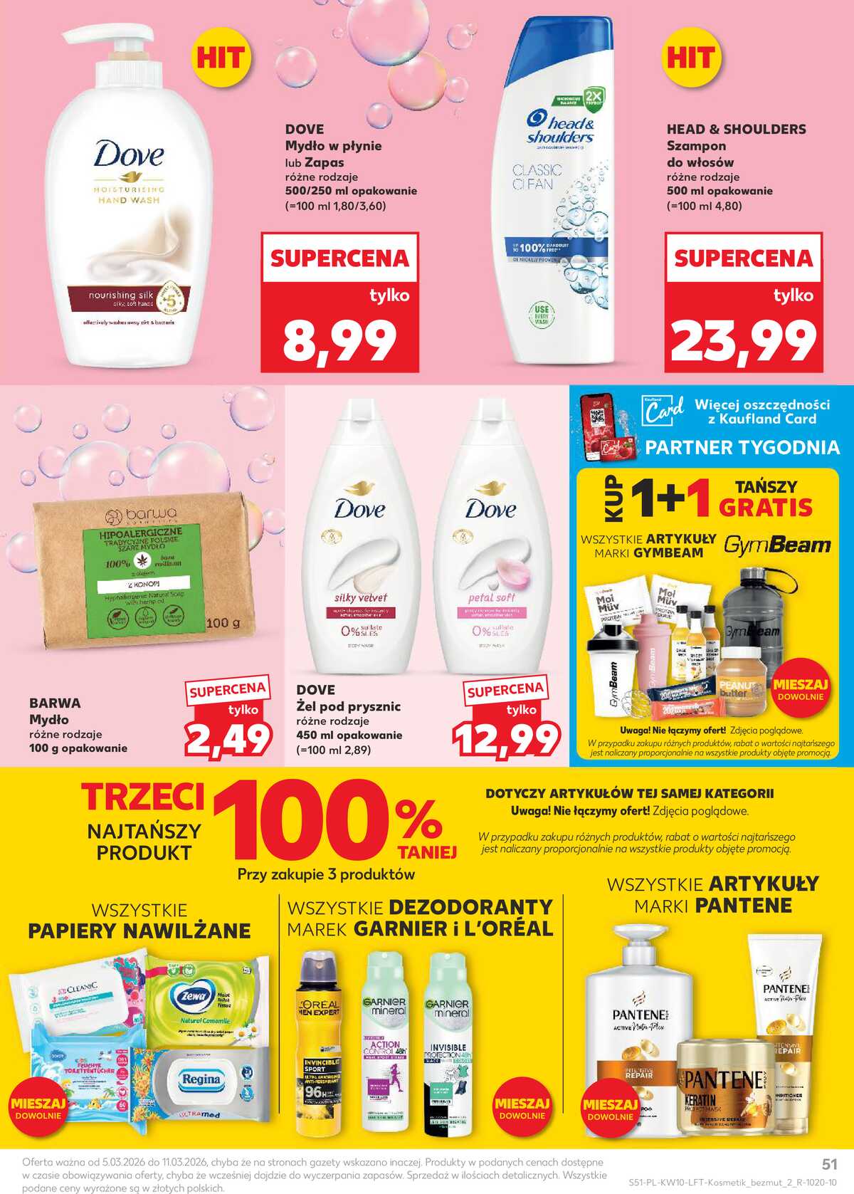 Leták Kaufland Polsko 5.3.-11.3.2026 - Noviny týdne strana 51
