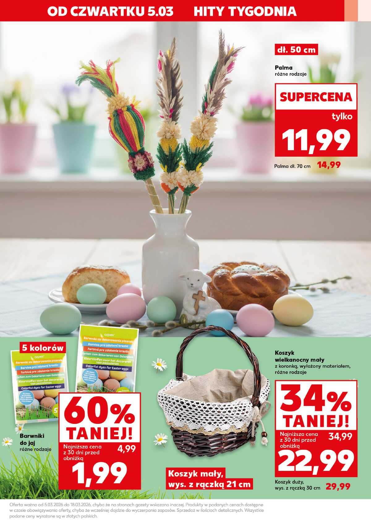 Leták Kaufland Polsko 5.3.-18.3.2026 strana 3