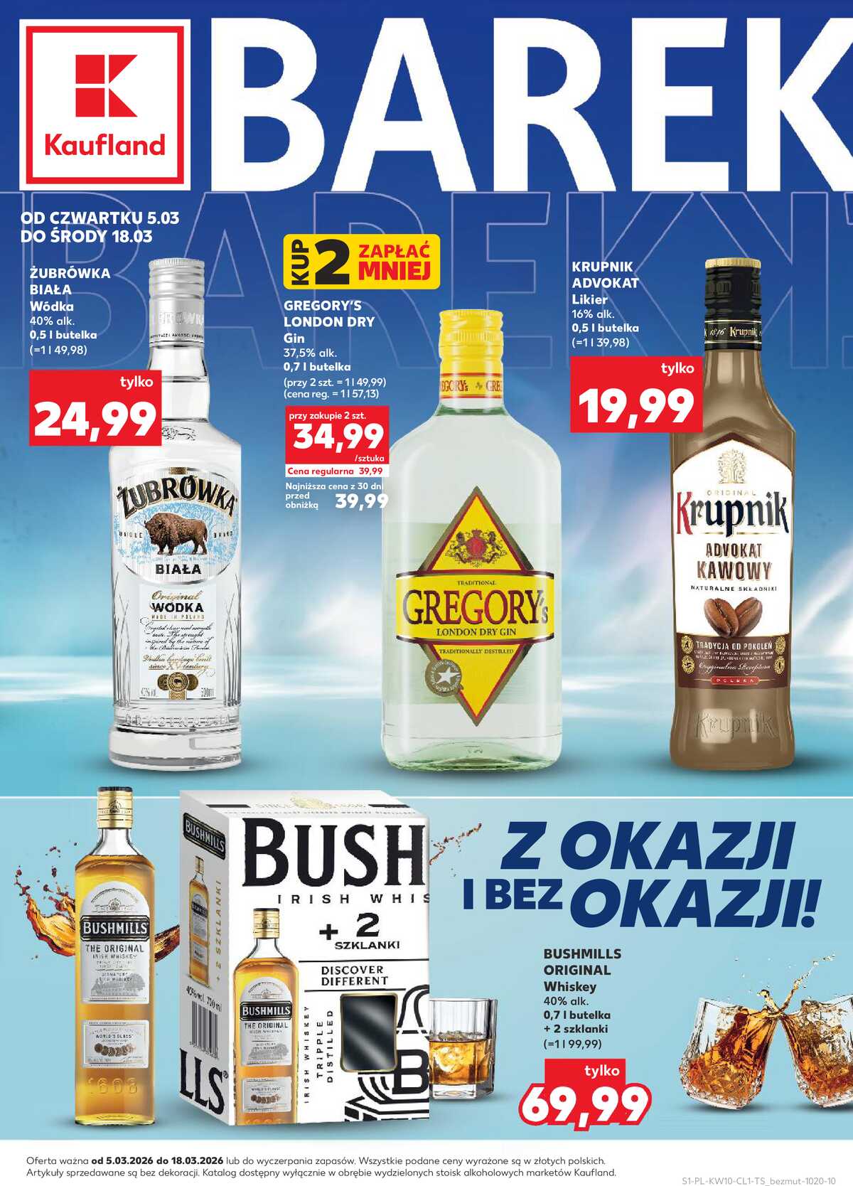 Leták Kaufland Polsko 5.3.-18.3.2026 - Bar Kaufland strana 1
