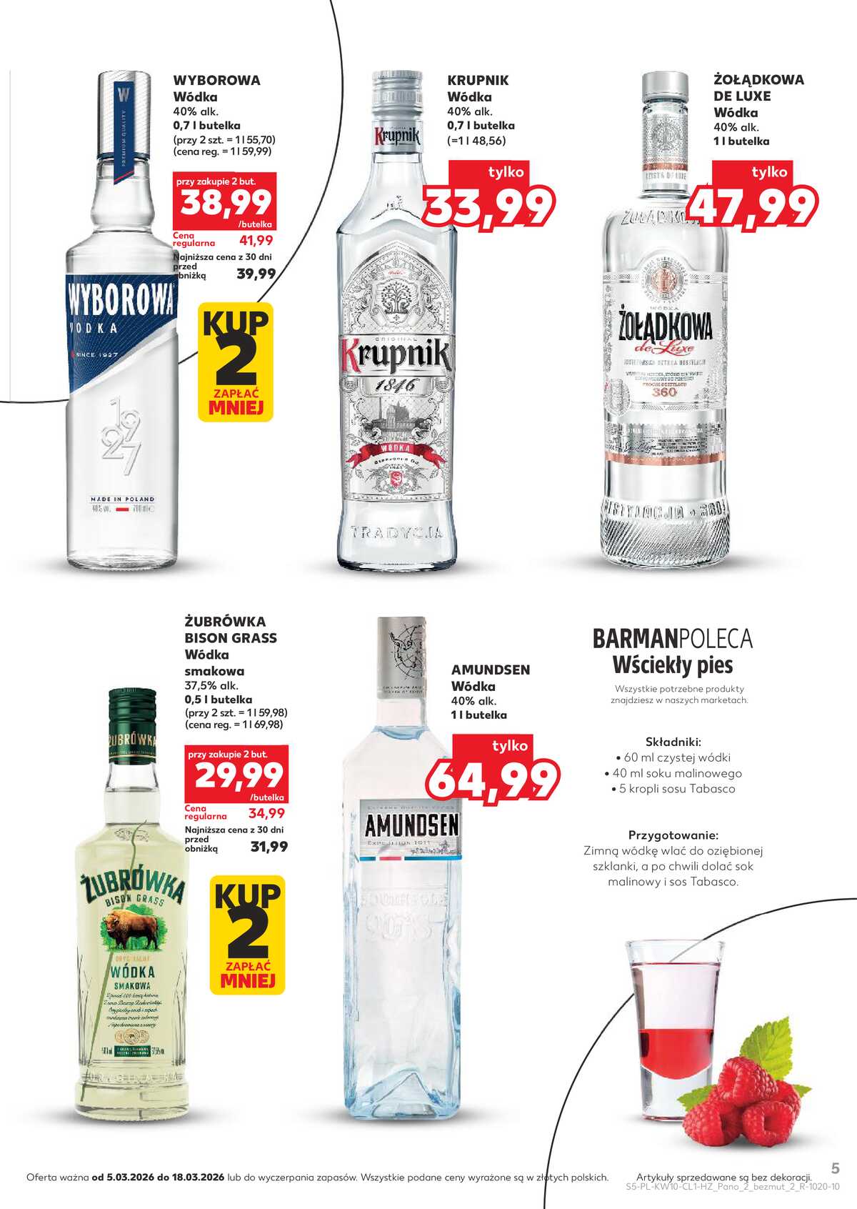 Leták Kaufland Polsko 5.3.-18.3.2026 - Bar Kaufland strana 5