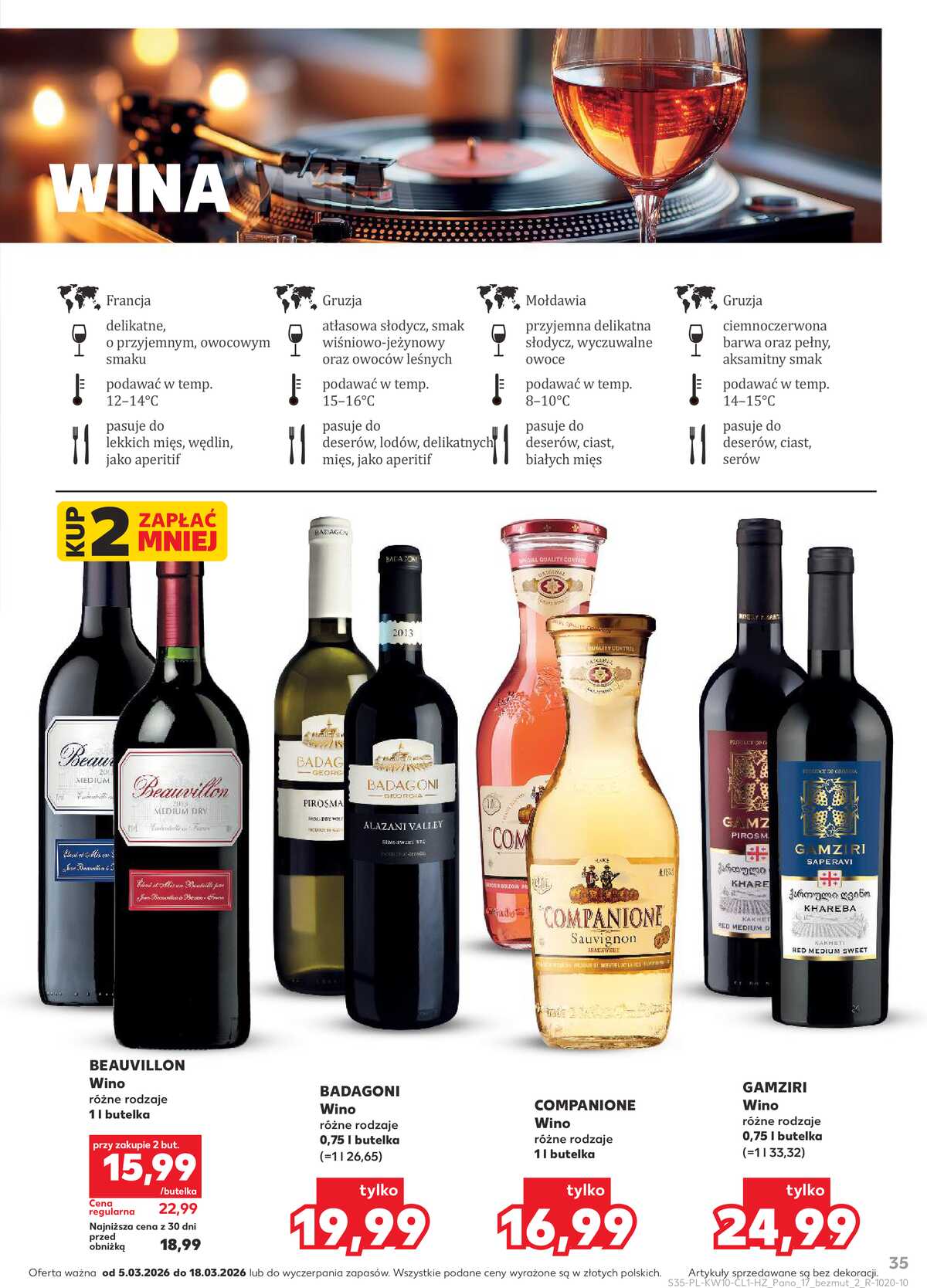 Leták Kaufland Polsko 5.3.-18.3.2026 - Bar Kaufland strana 35