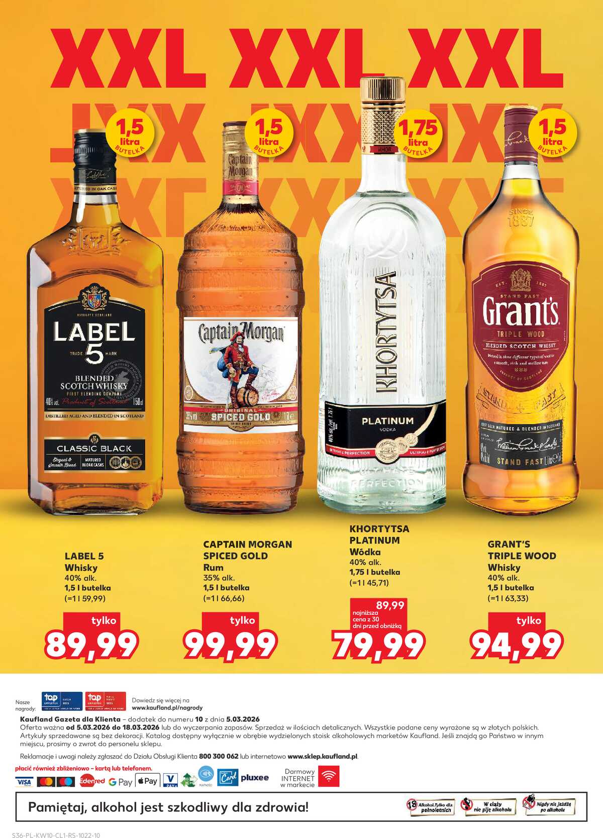 Leták Kaufland Polsko 5.3.-18.3.2026 - Bar Kaufland strana 36