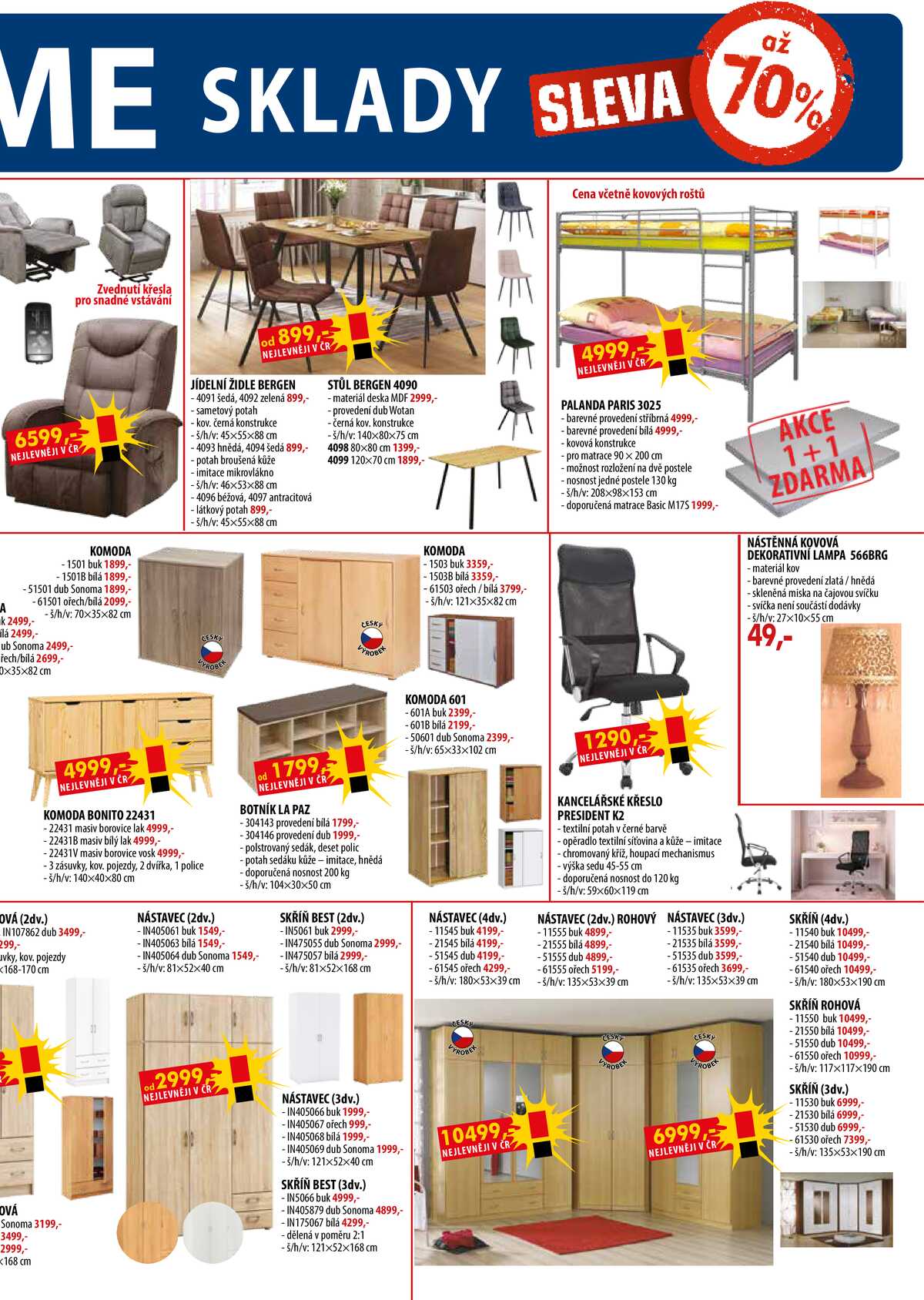 IDEA nábytek od 1.3. do 14.3.2026 strana 3