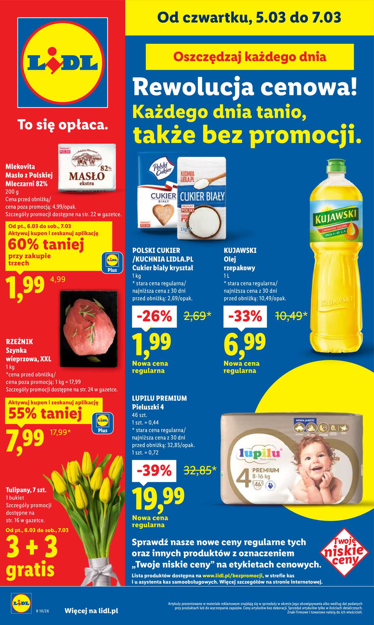 Leták Lidl Polsko 5.3.-7.3.2026 strana 1