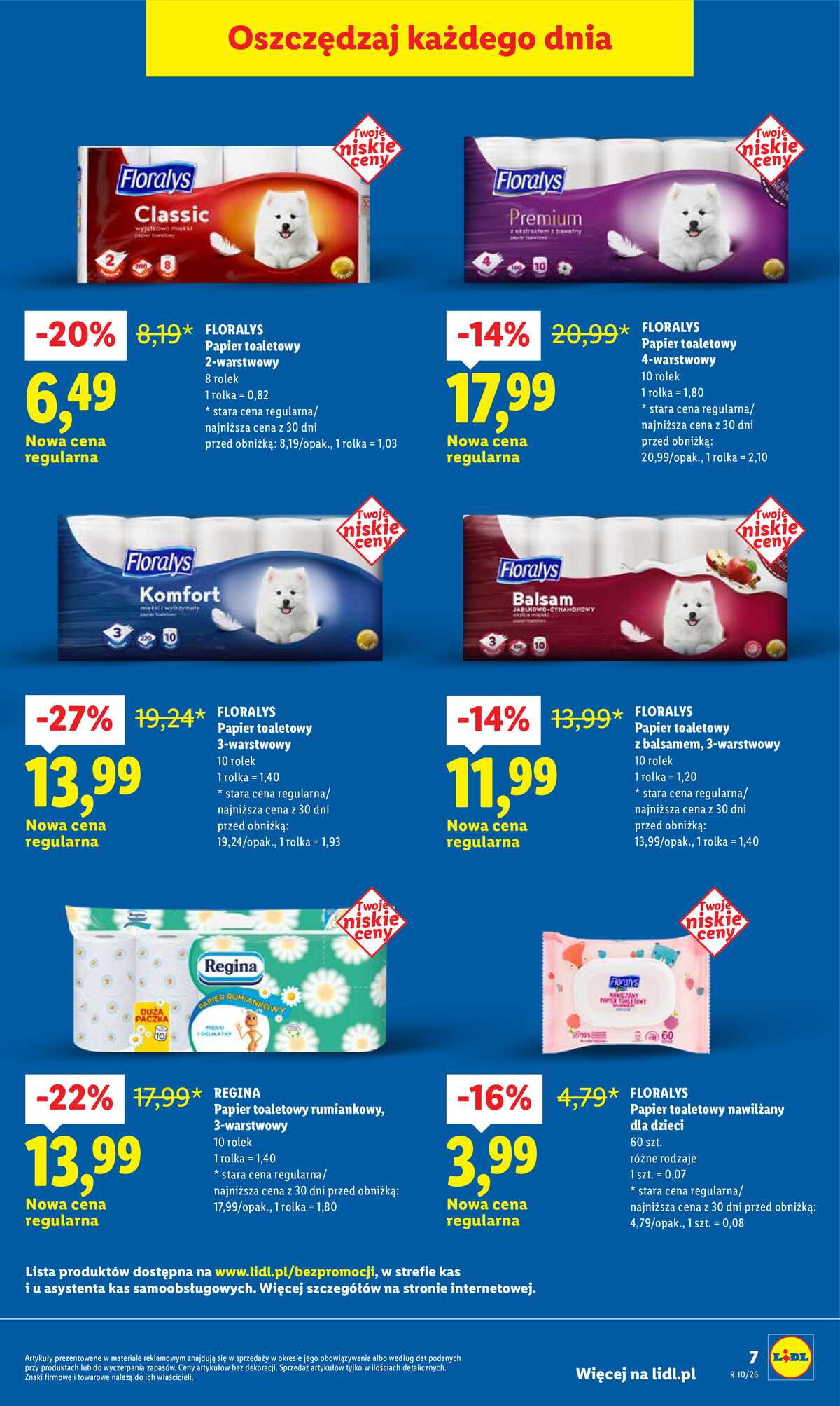 Leták Lidl Polsko 5.3.-7.3.2026 strana 7