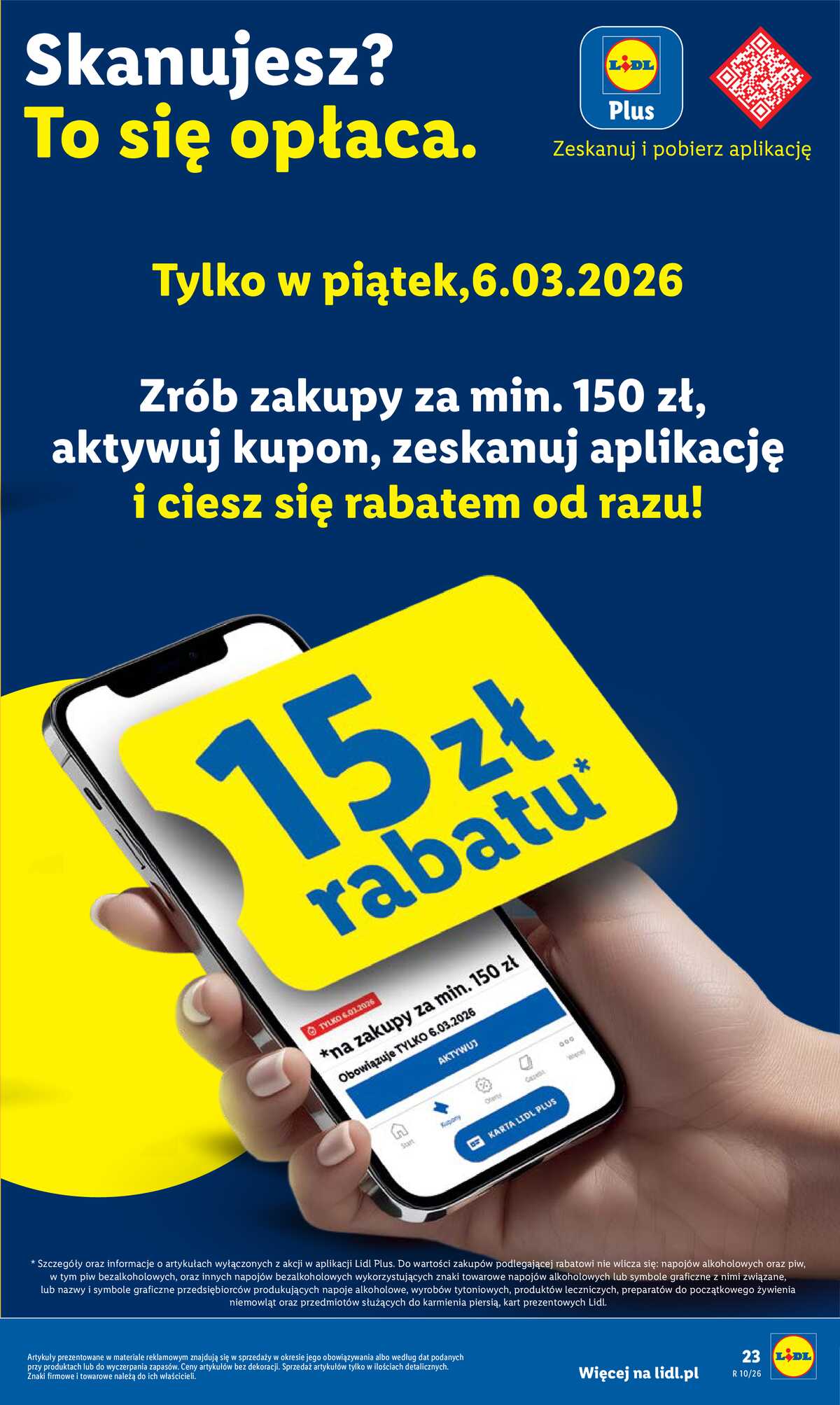 Leták Lidl Polsko 5.3.-7.3.2026 strana 23