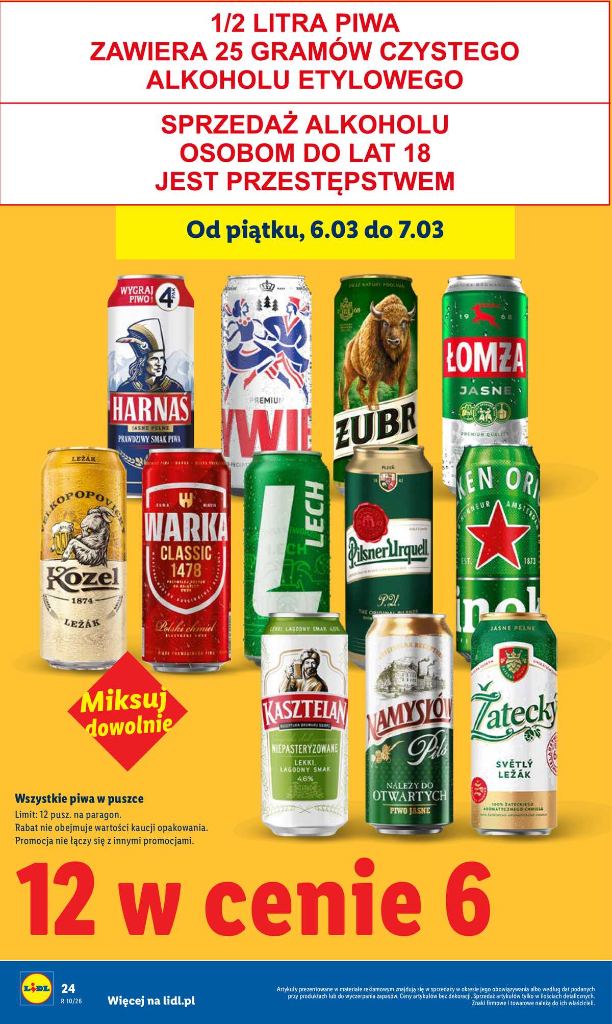 Leták Lidl Polsko 5.3.-7.3.2026 strana 24