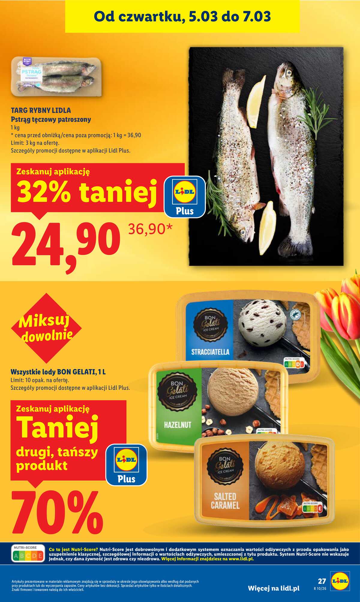 Leták Lidl Polsko 5.3.-7.3.2026 strana 27