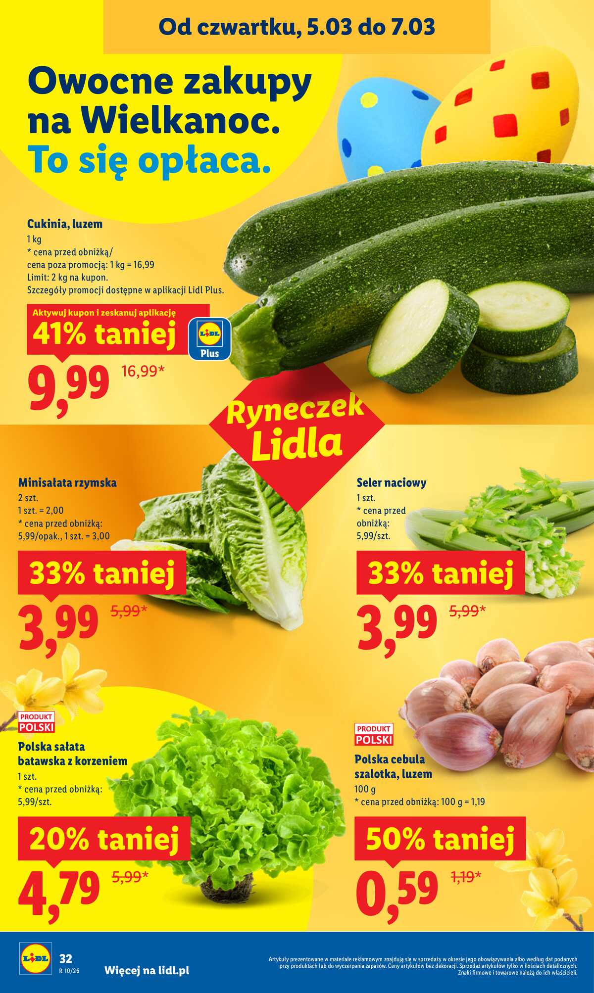 Leták Lidl Polsko 5.3.-7.3.2026 strana 34
