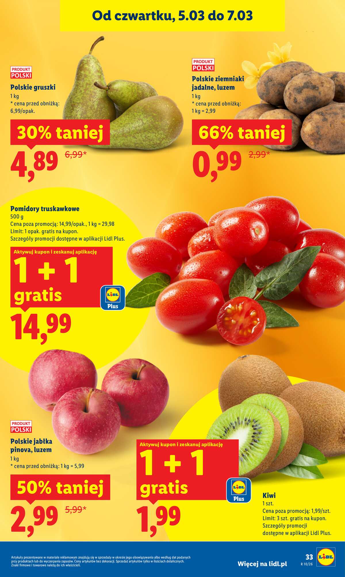 Leták Lidl Polsko 5.3.-7.3.2026 strana 35