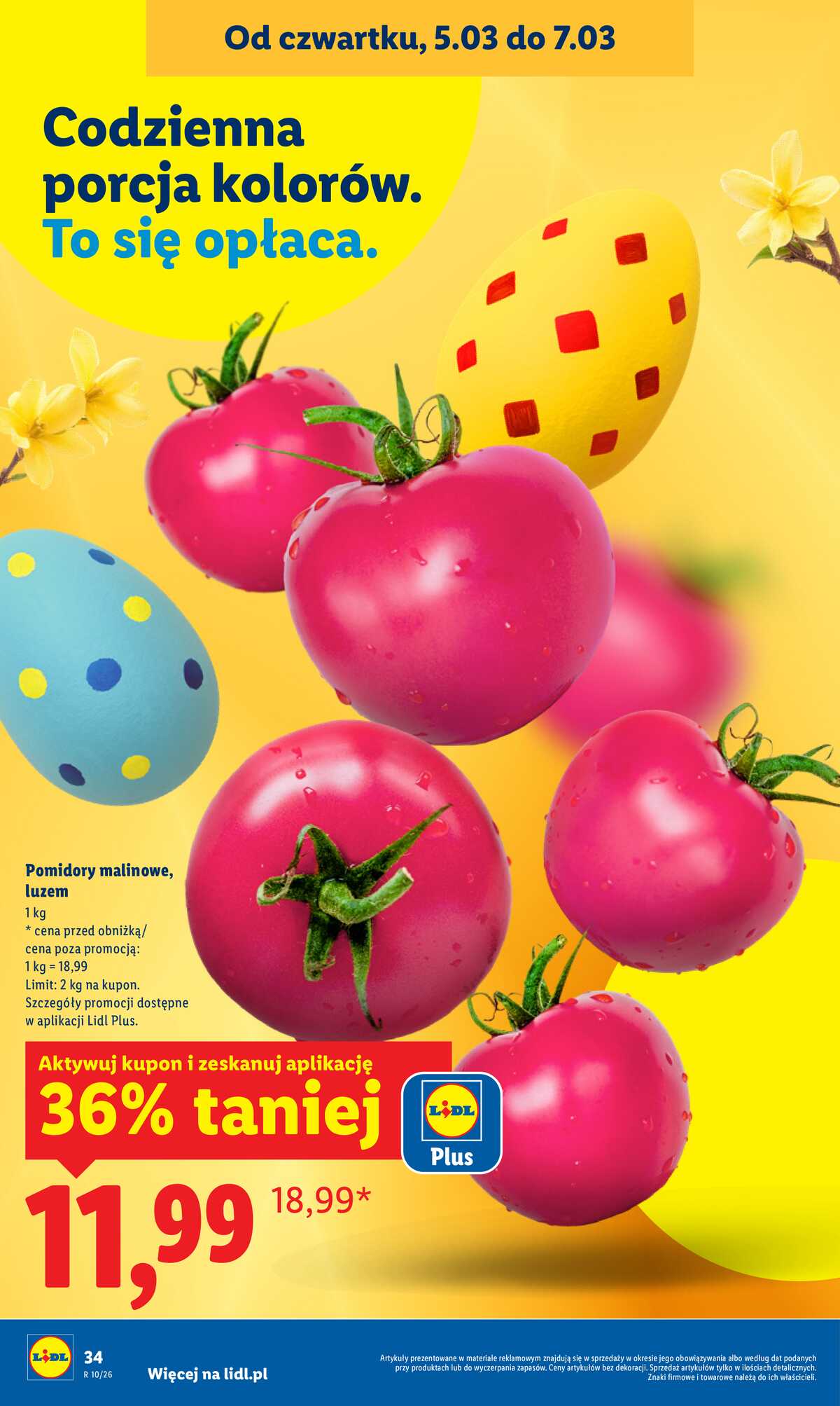 Leták Lidl Polsko 5.3.-7.3.2026 strana 36