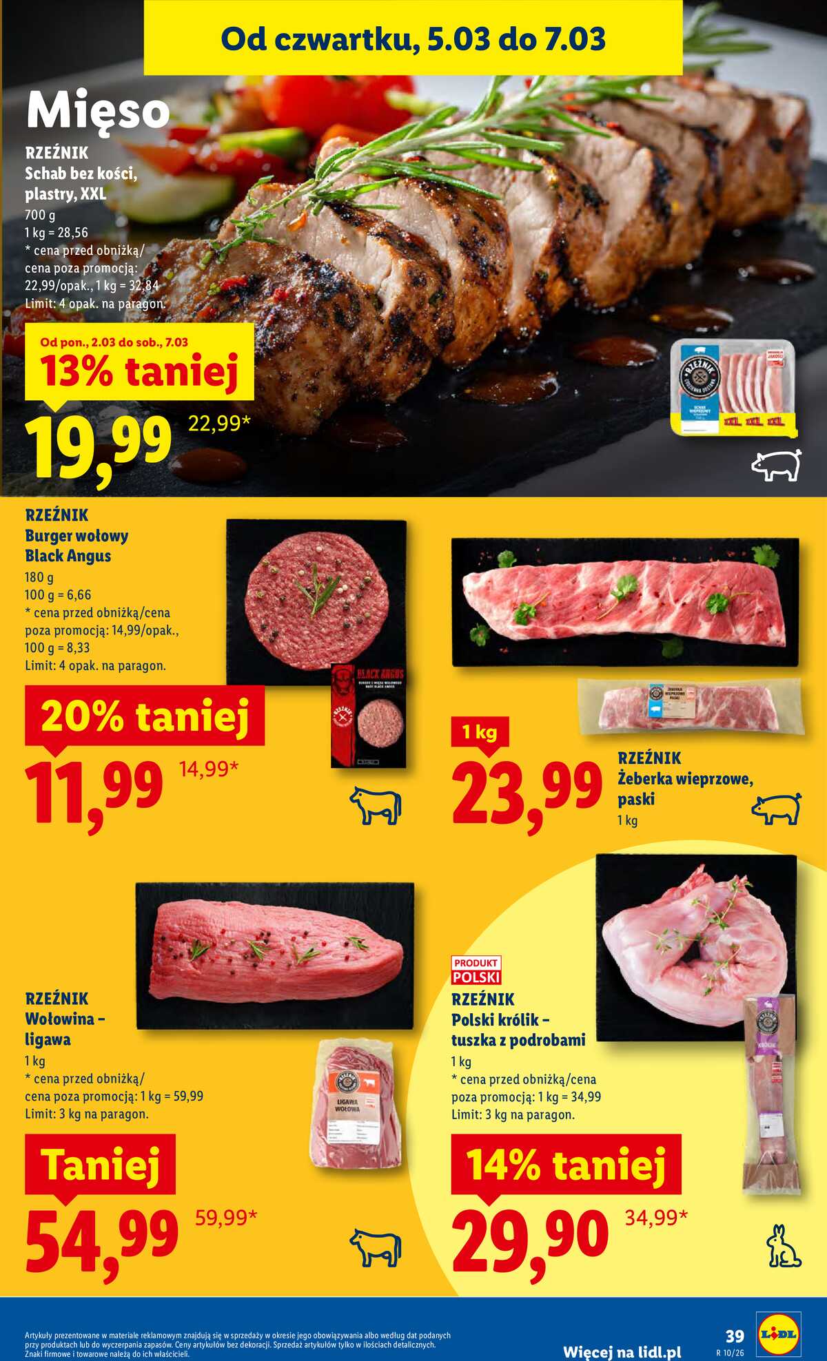 Leták Lidl Polsko 5.3.-7.3.2026 strana 41