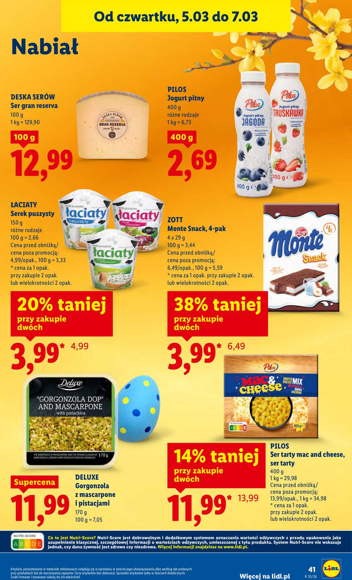 Leták Lidl Polsko 5.3.-7.3.2026 strana 43