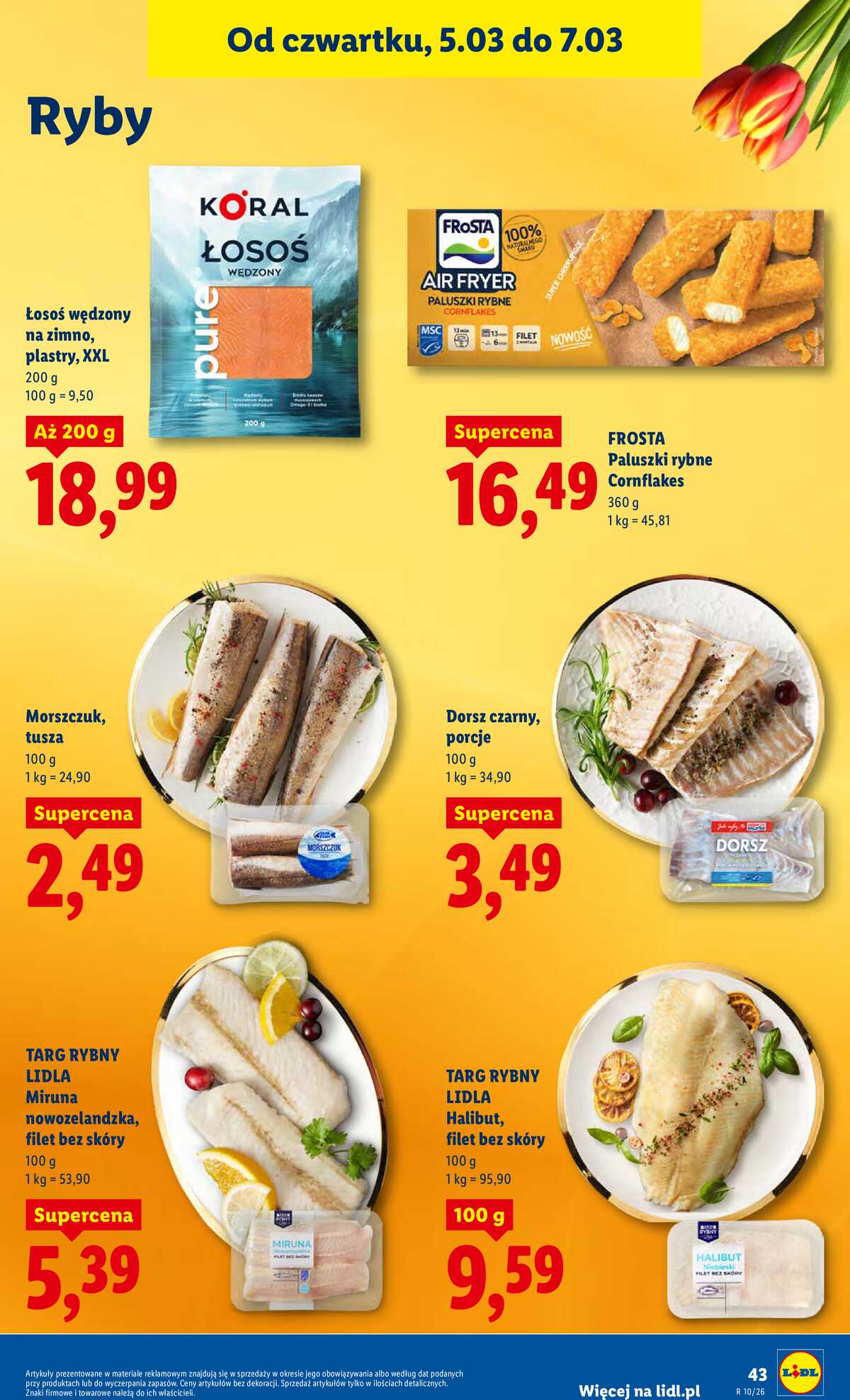 Leták Lidl Polsko 5.3.-7.3.2026 strana 45