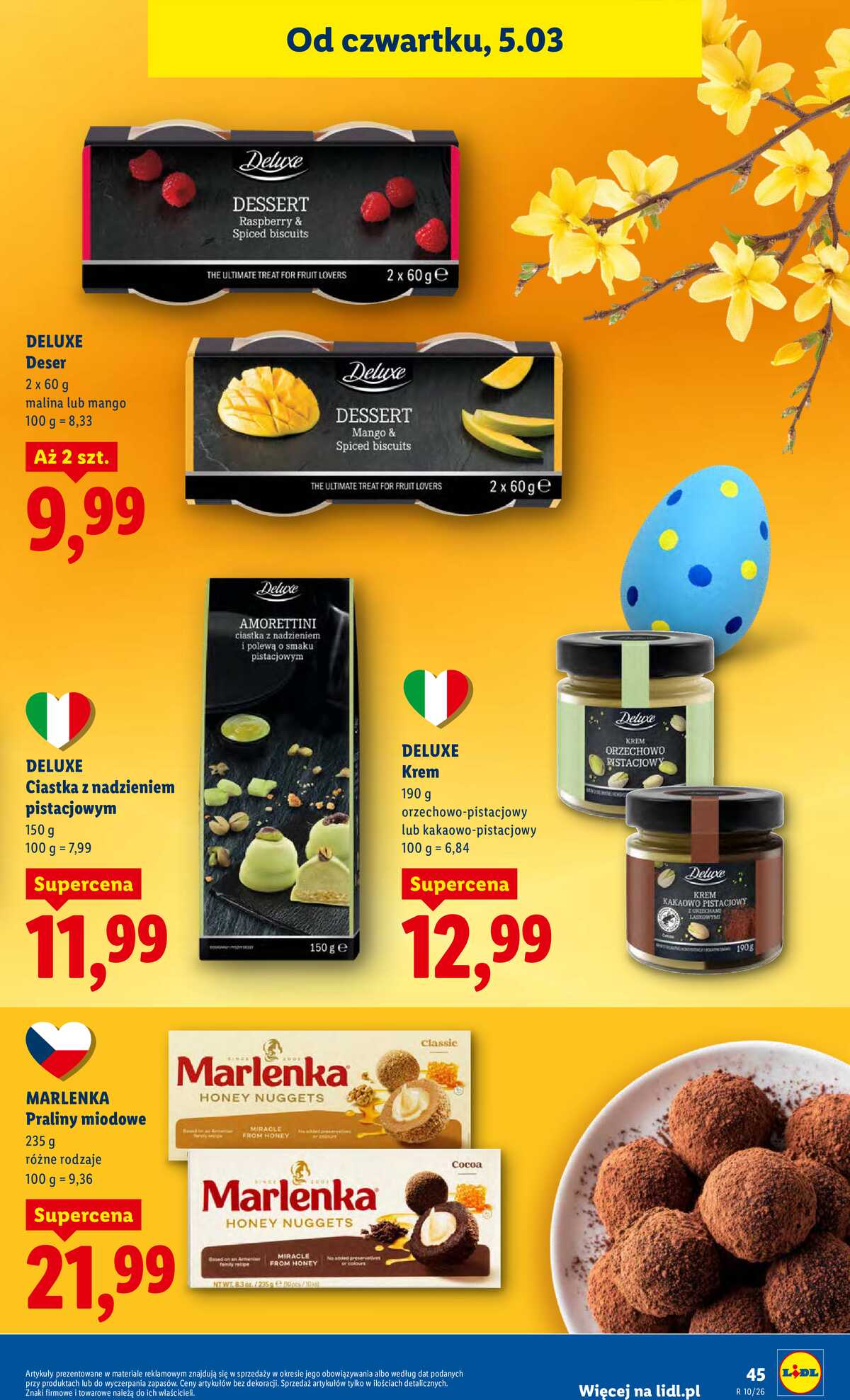 Leták Lidl Polsko 5.3.-7.3.2026 strana 47