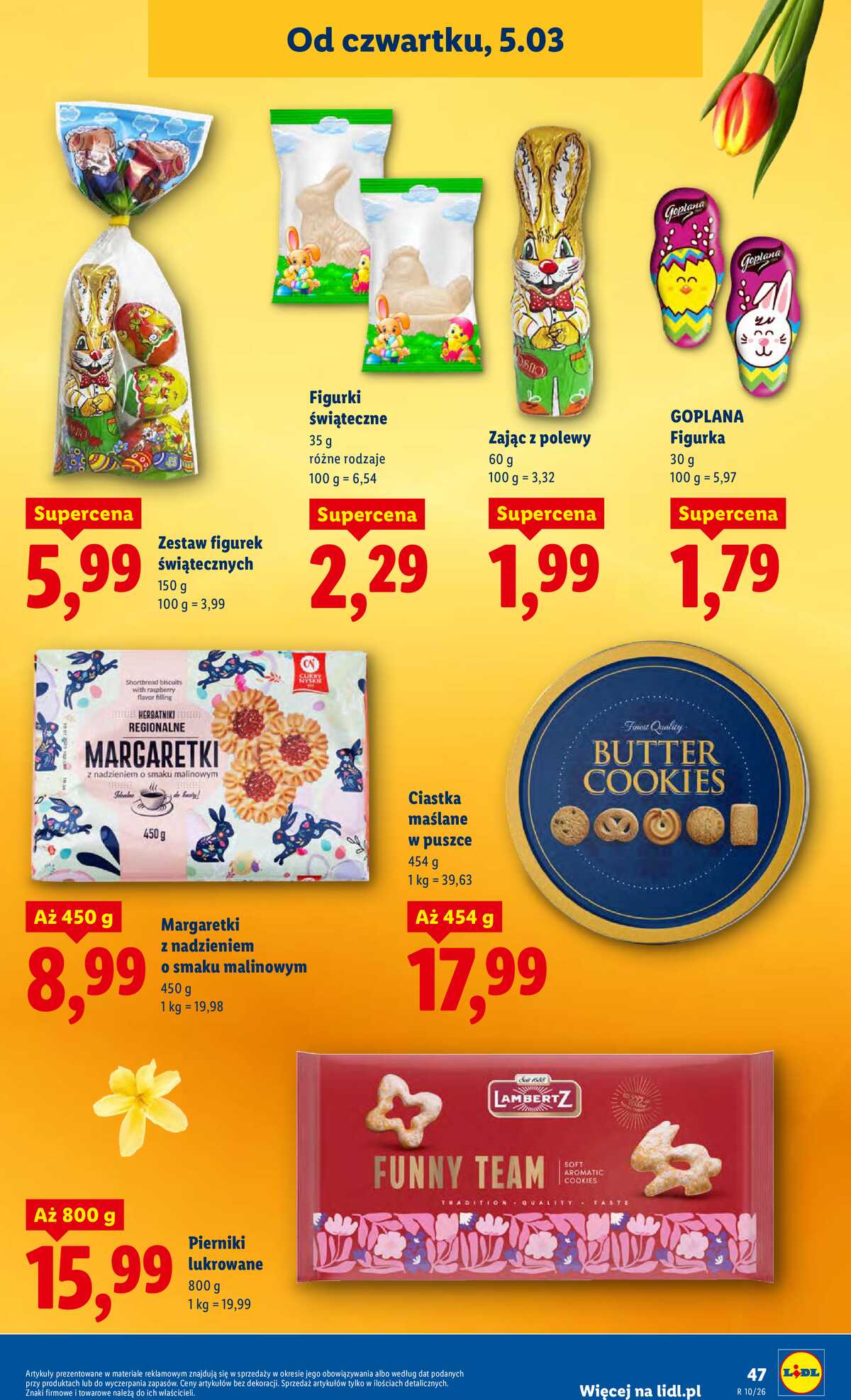 Leták Lidl Polsko 5.3.-7.3.2026 strana 49