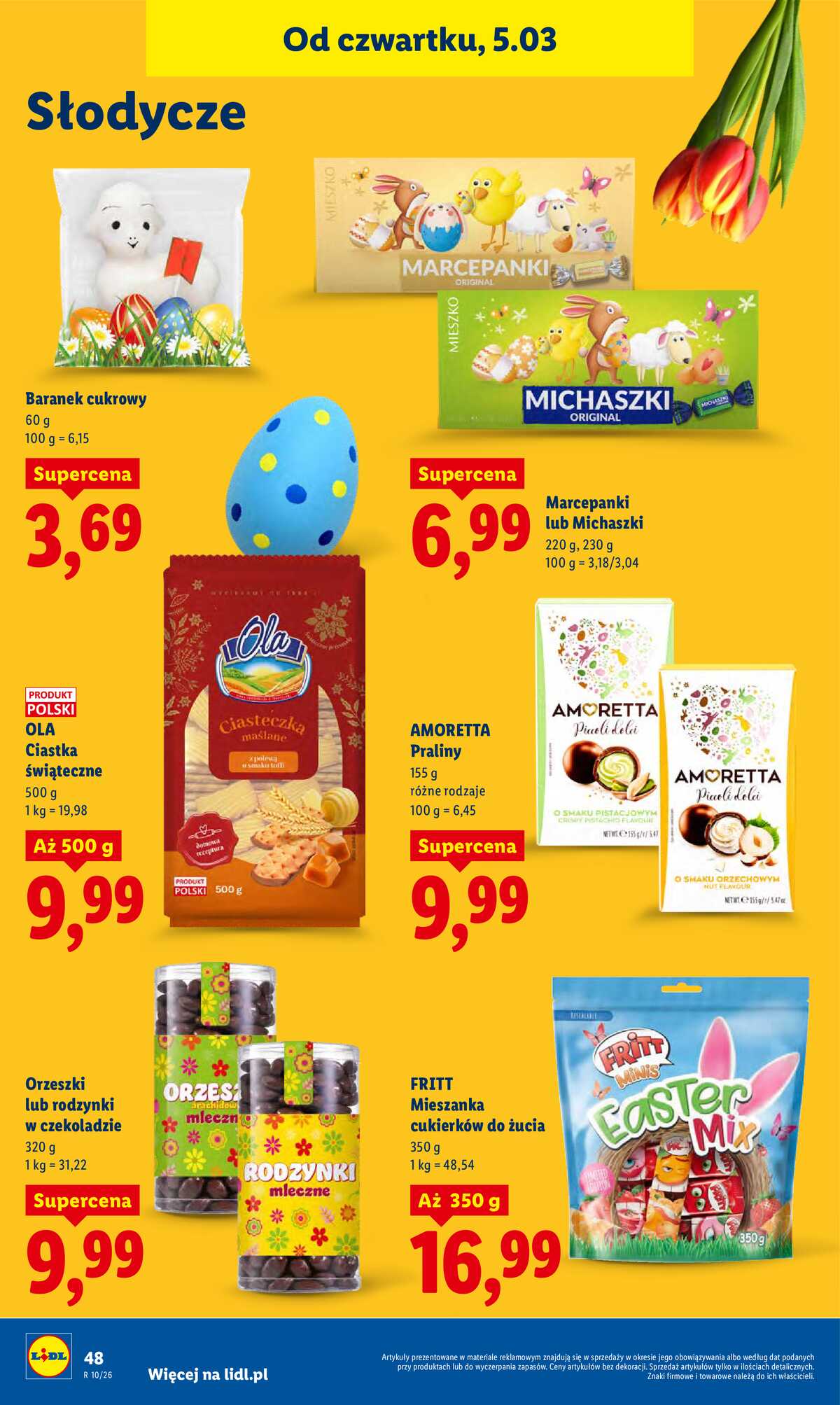 Leták Lidl Polsko 5.3.-7.3.2026 strana 50