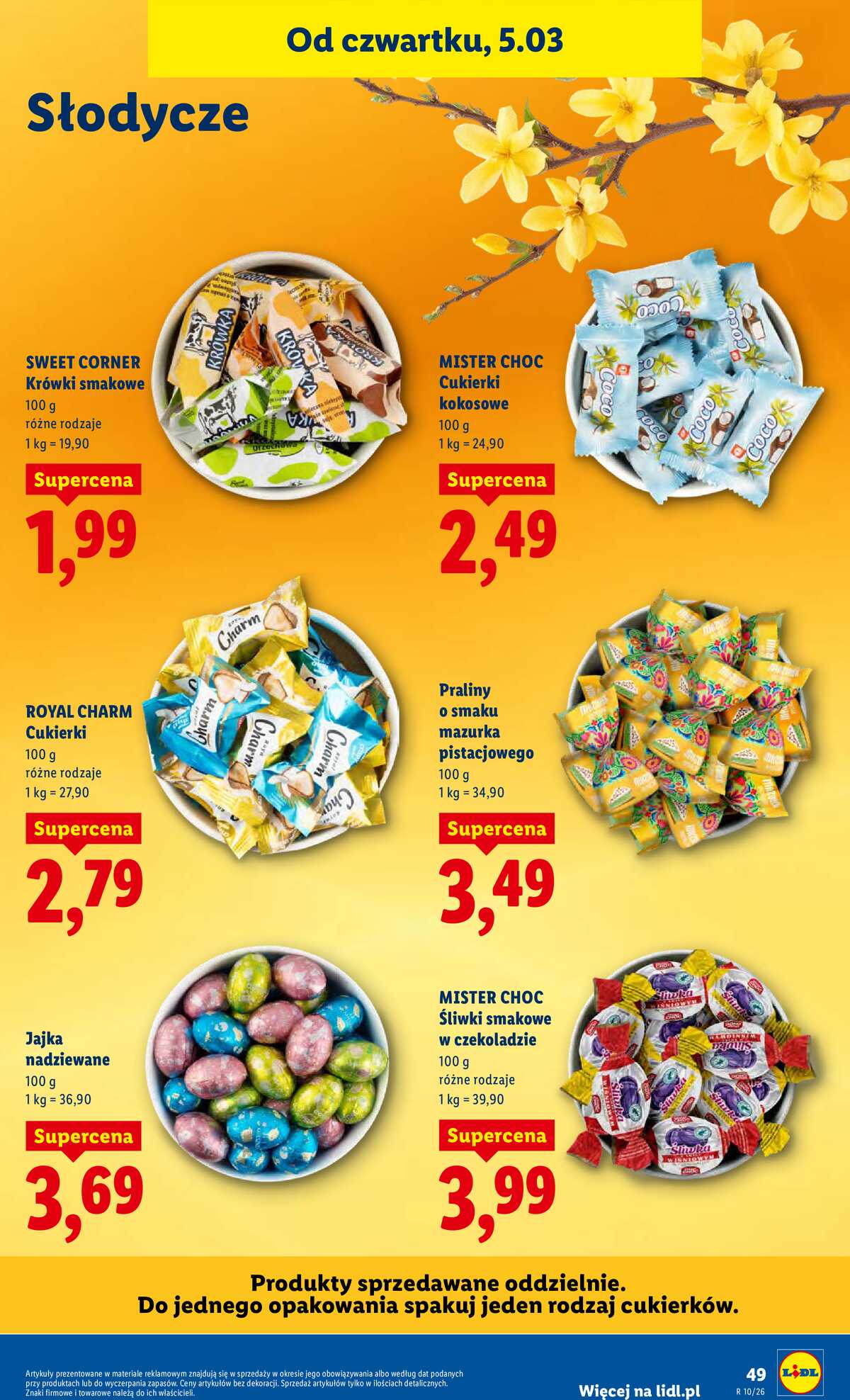 Leták Lidl Polsko 5.3.-7.3.2026 strana 51