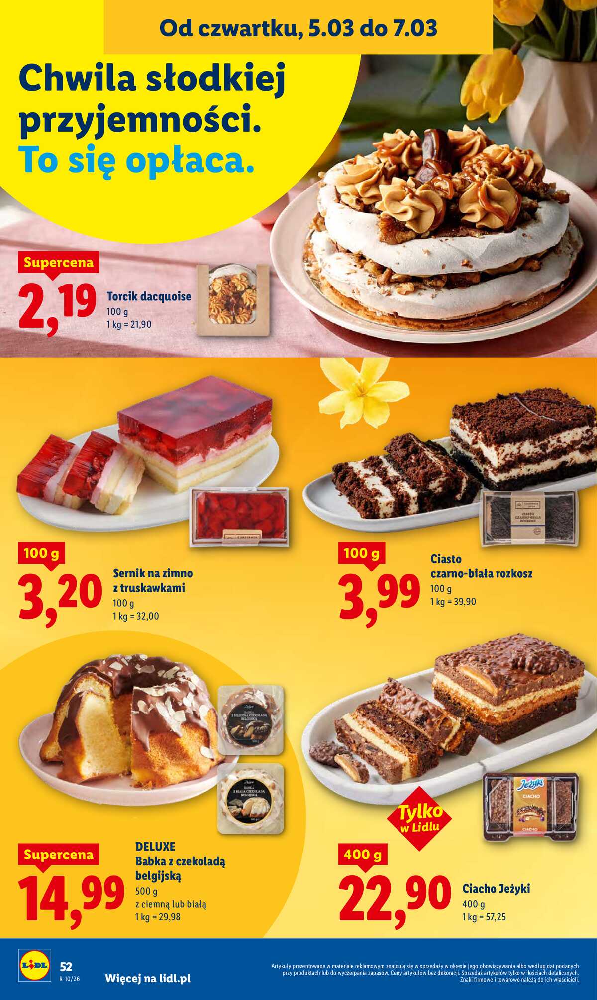 Leták Lidl Polsko 5.3.-7.3.2026 strana 54